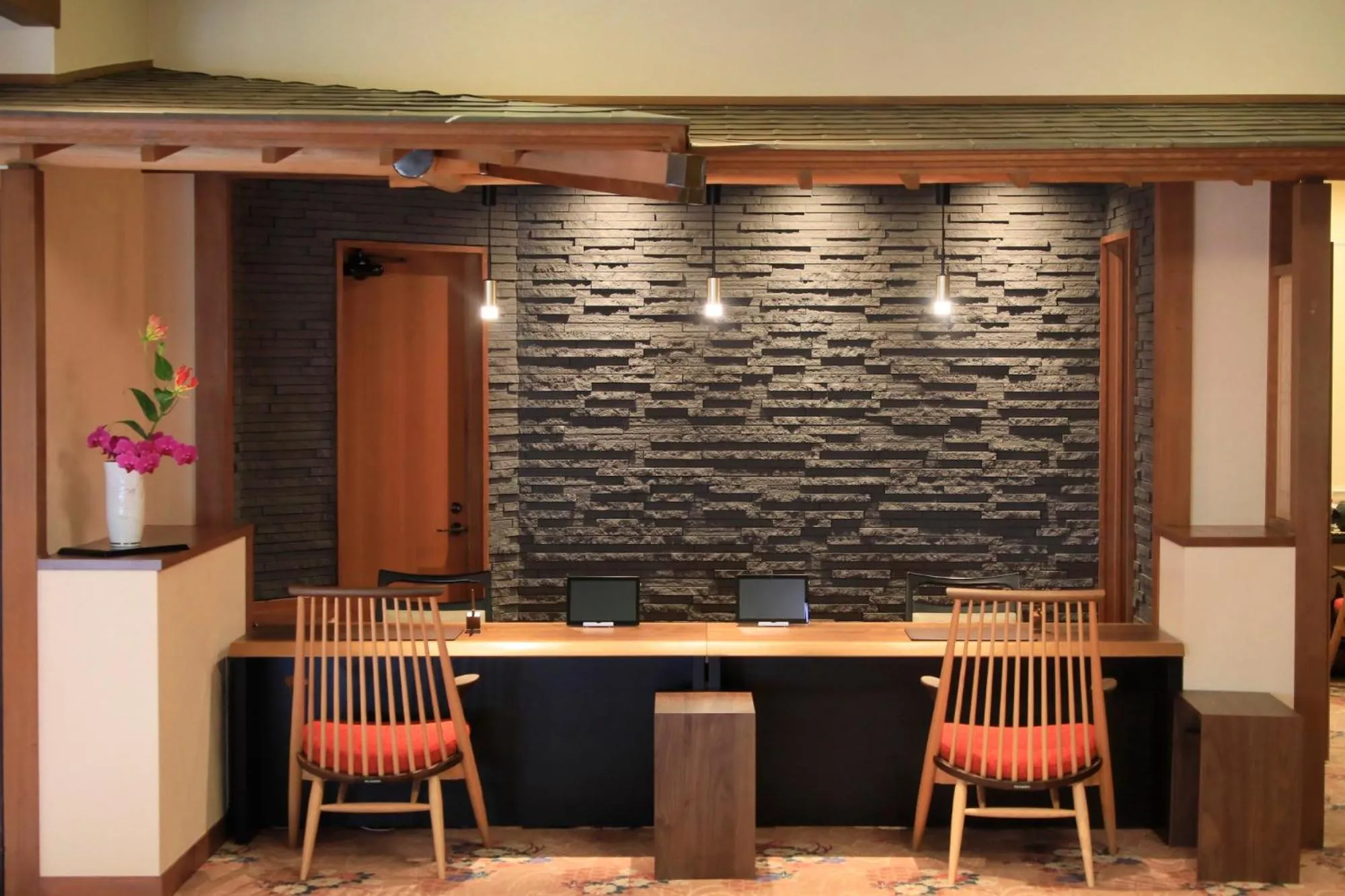 Lobby or reception in Otogitei Kofu