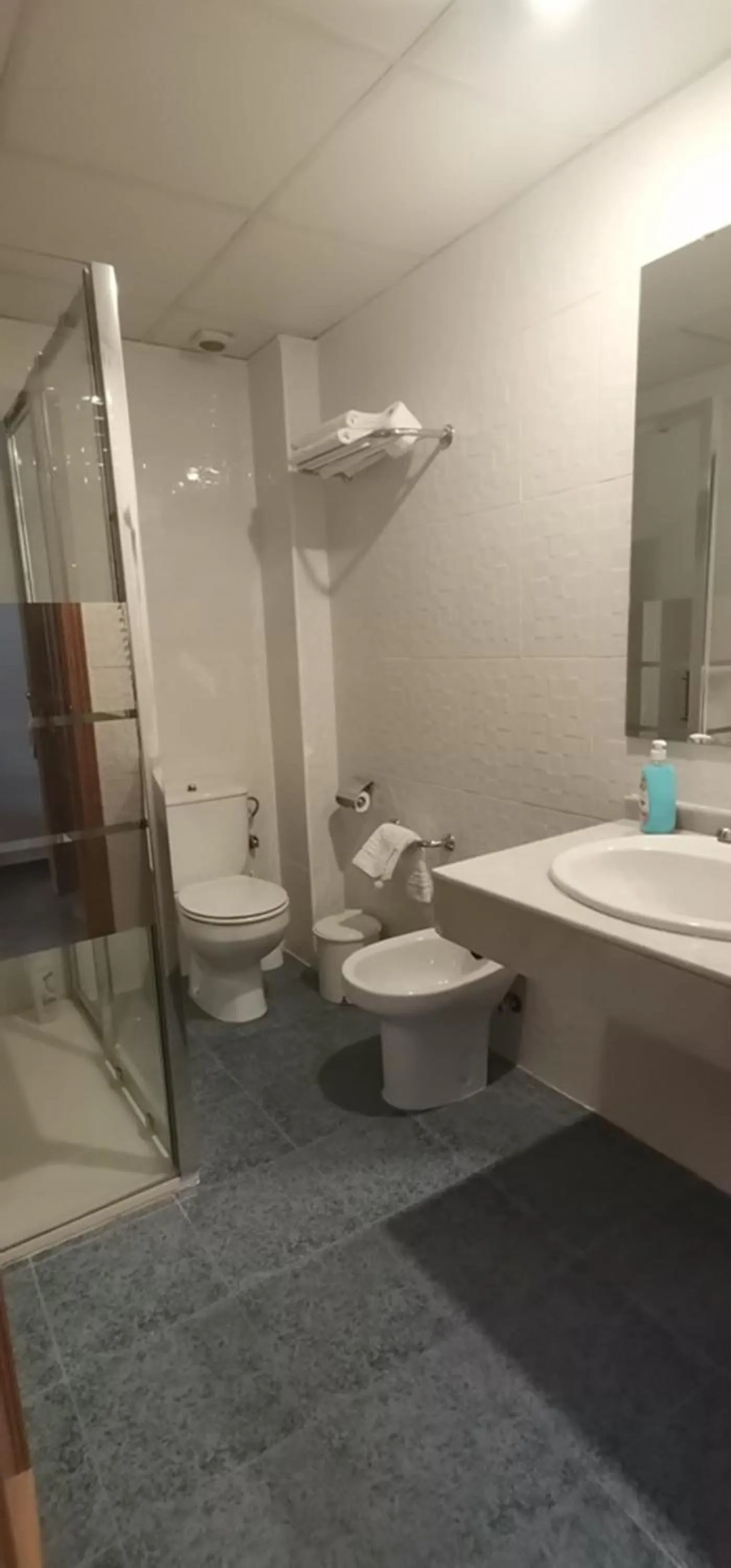 Bathroom in Hotel Corona de Atarfe