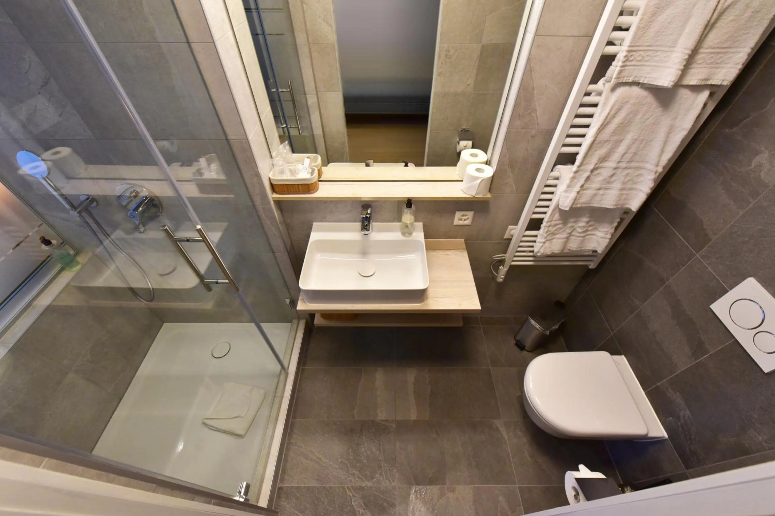 Toilet in Hotel Rousseau