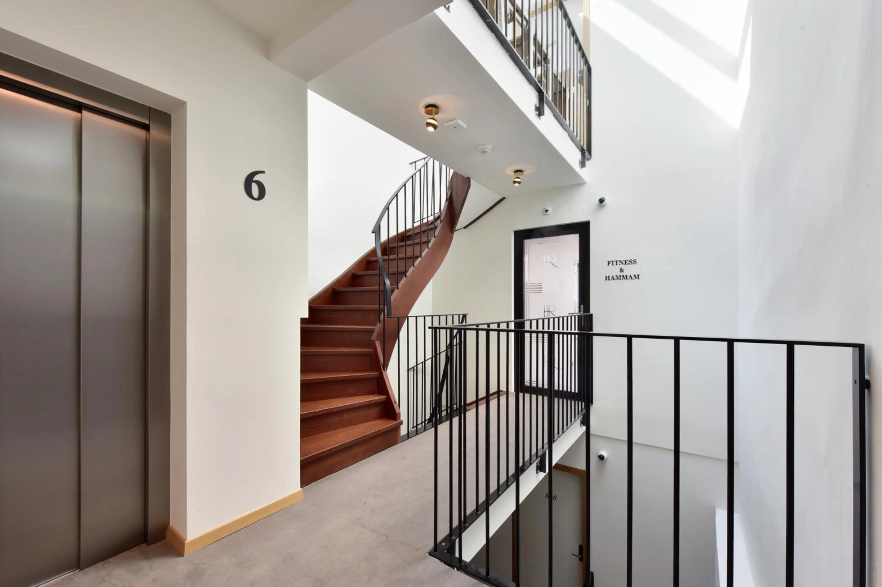 Decorative detail in Hotel Rousseau