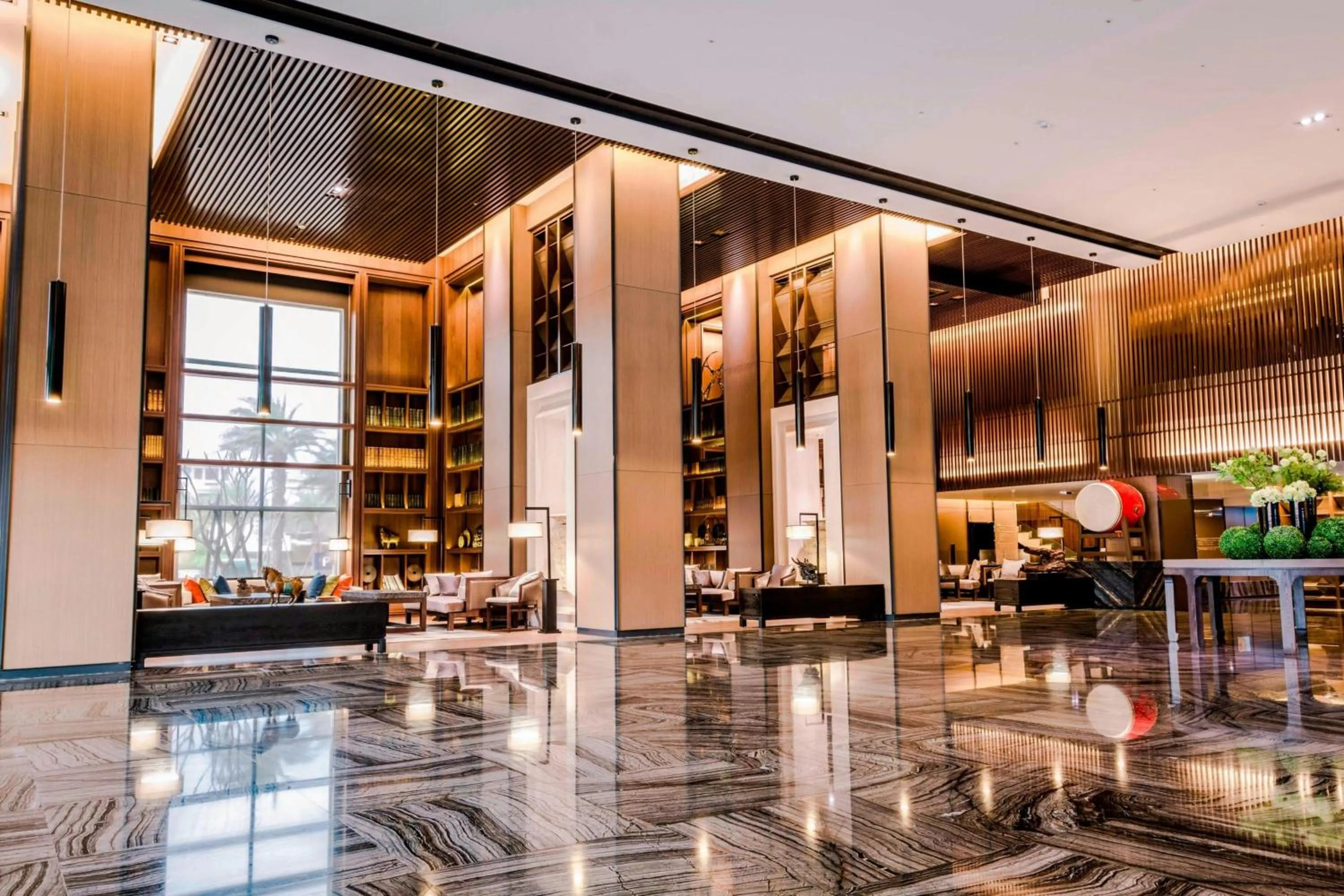 Lobby or reception in Sheraton Taitung Hotel