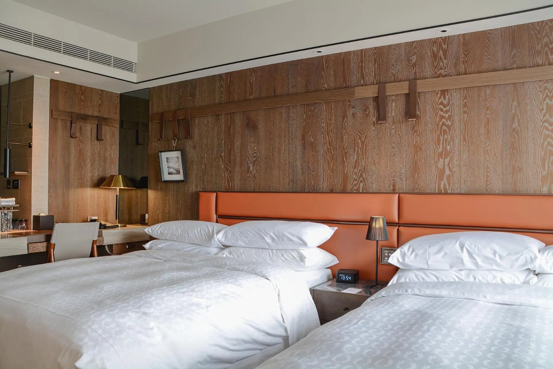 Bed in Sheraton Taitung Hotel