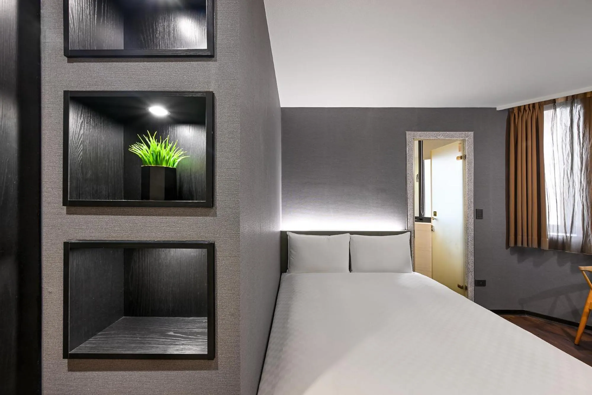 Bed in 綺樂文旅 康定館 Le Room Hotel Kangding