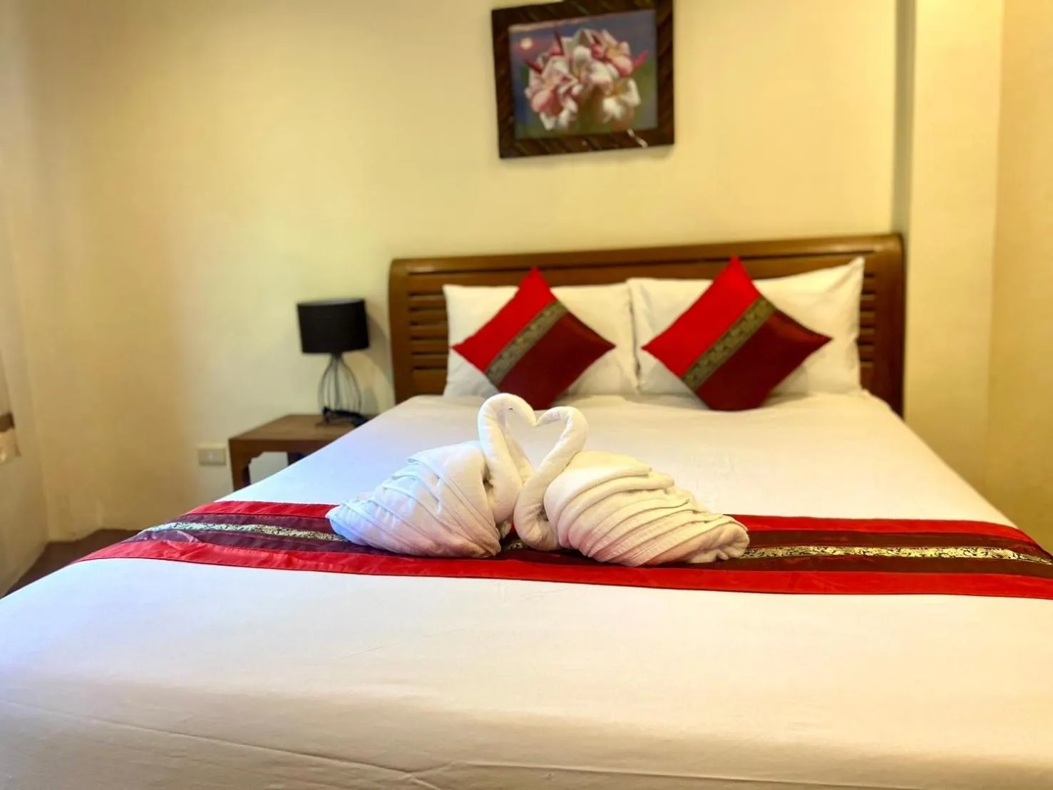 Bed in Home Inn Pai Garden