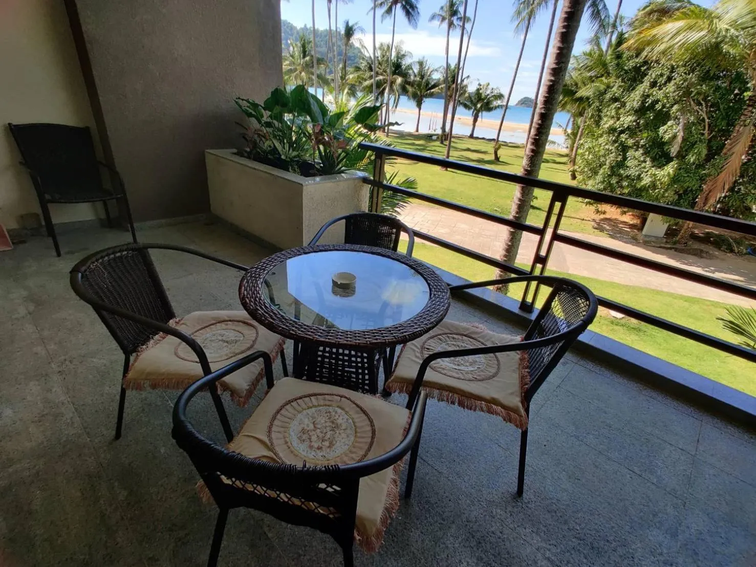 Balcony/Terrace in Siam Royal View Resort Apartments