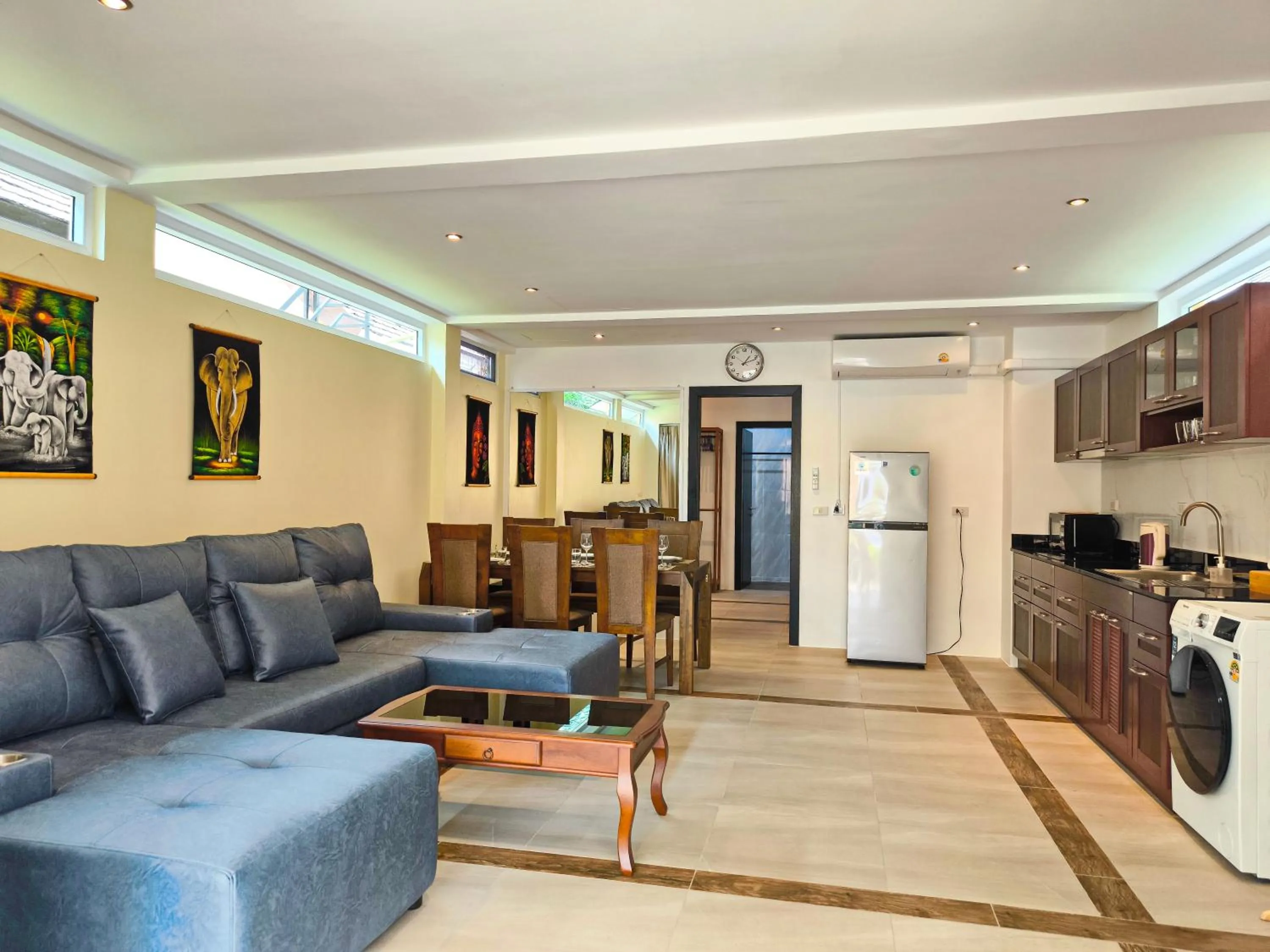 Kitchen or kitchenette in Siam Royal View Resort Apartments