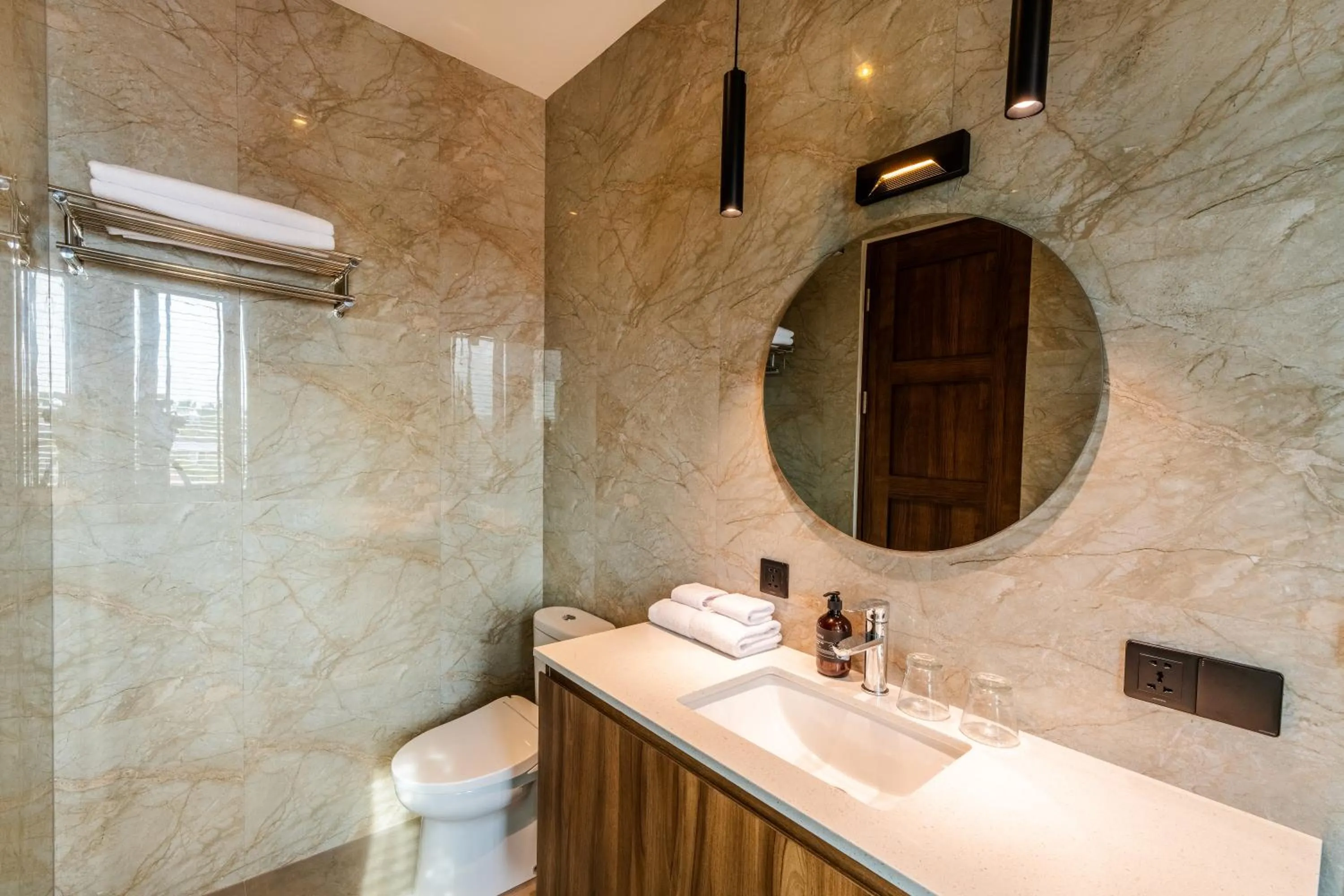 Bathroom in Avanya Luxury Apartment