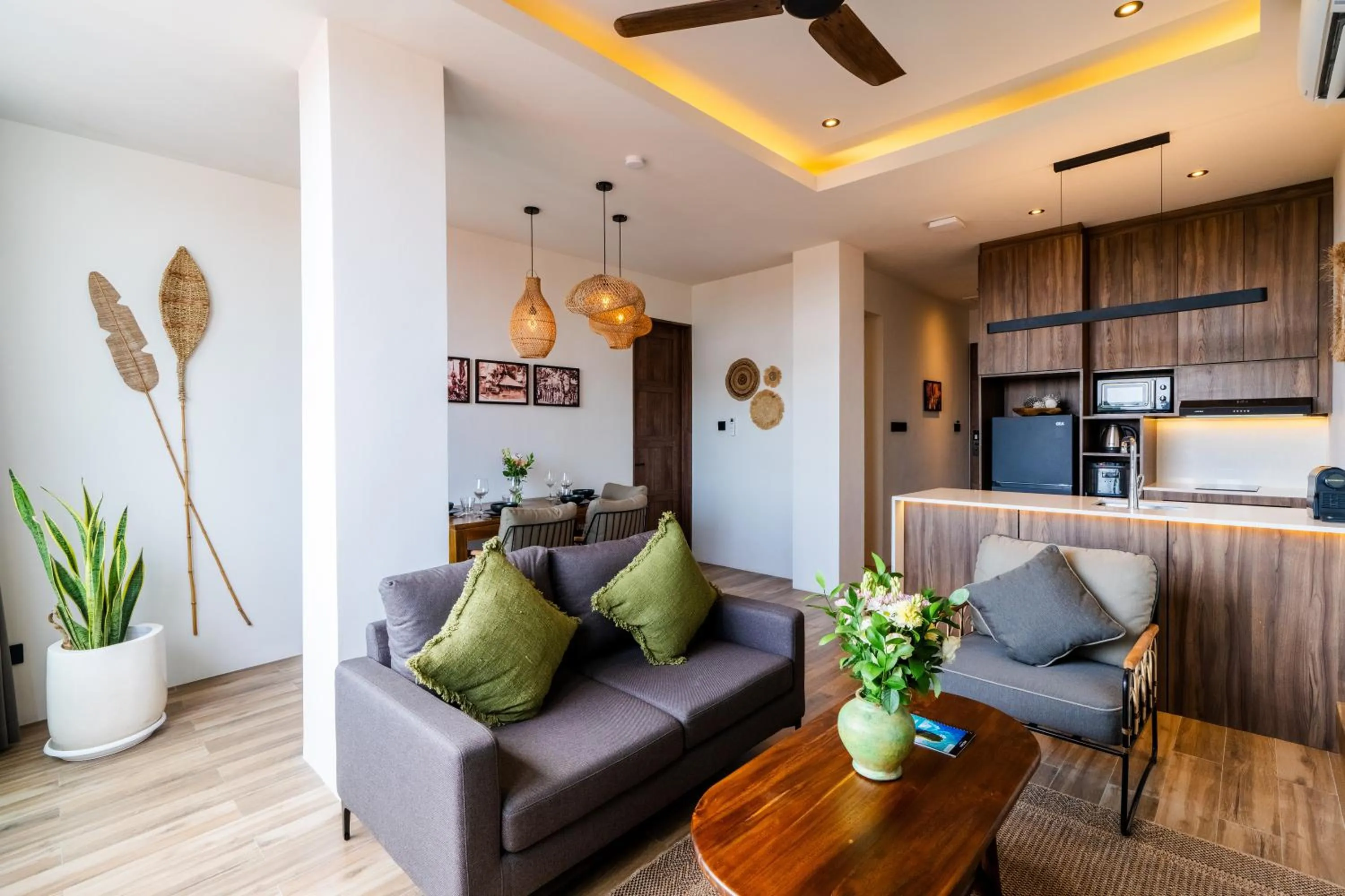 Living room in Avanya Luxury Apartment