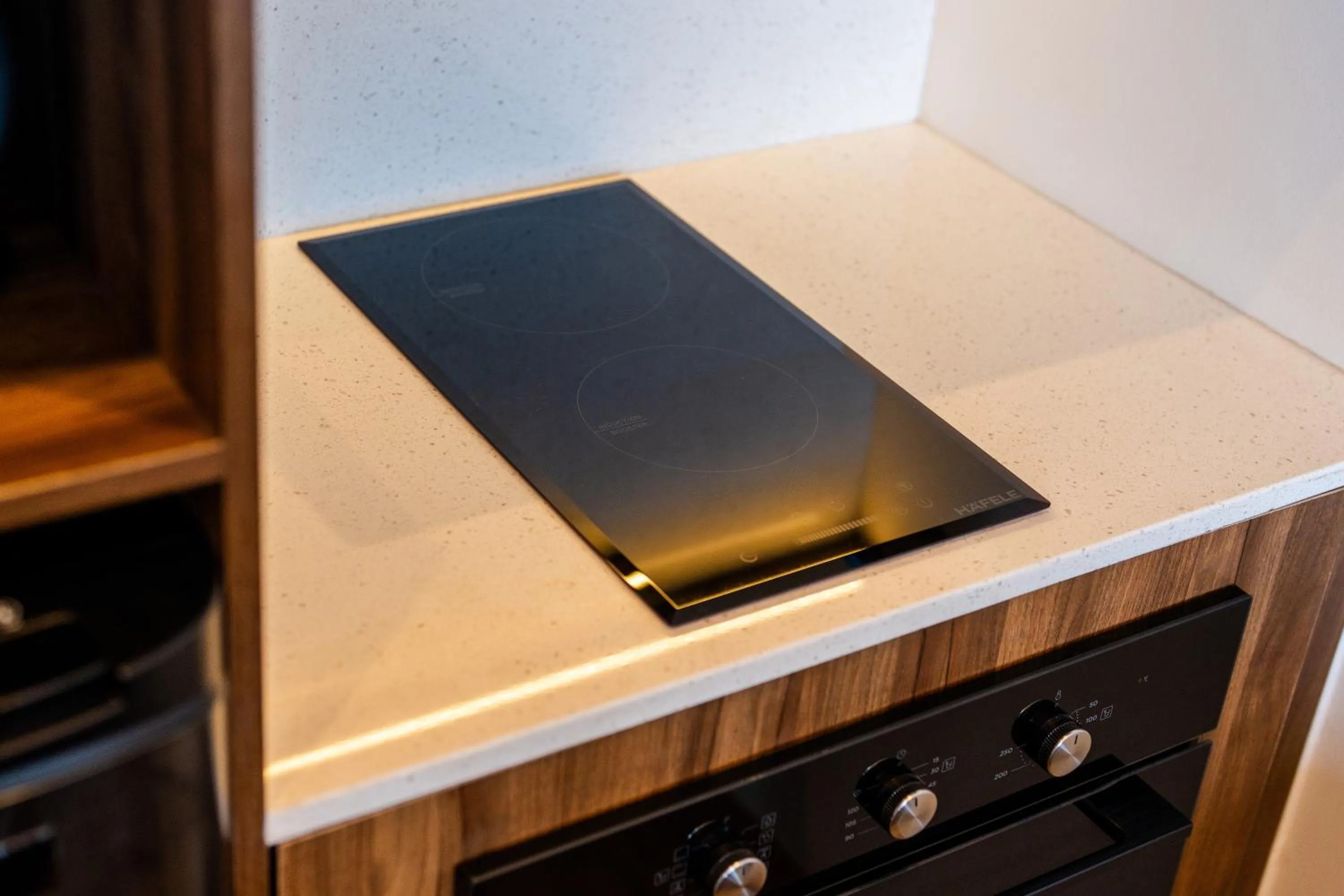 stove in Avanya Luxury Apartment