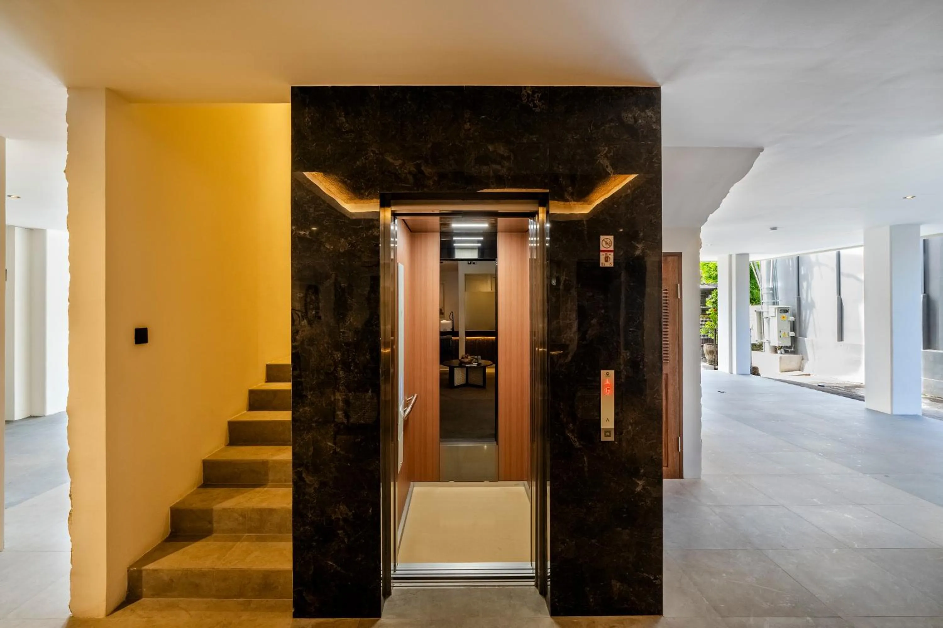 elevator in Avanya Luxury Apartment