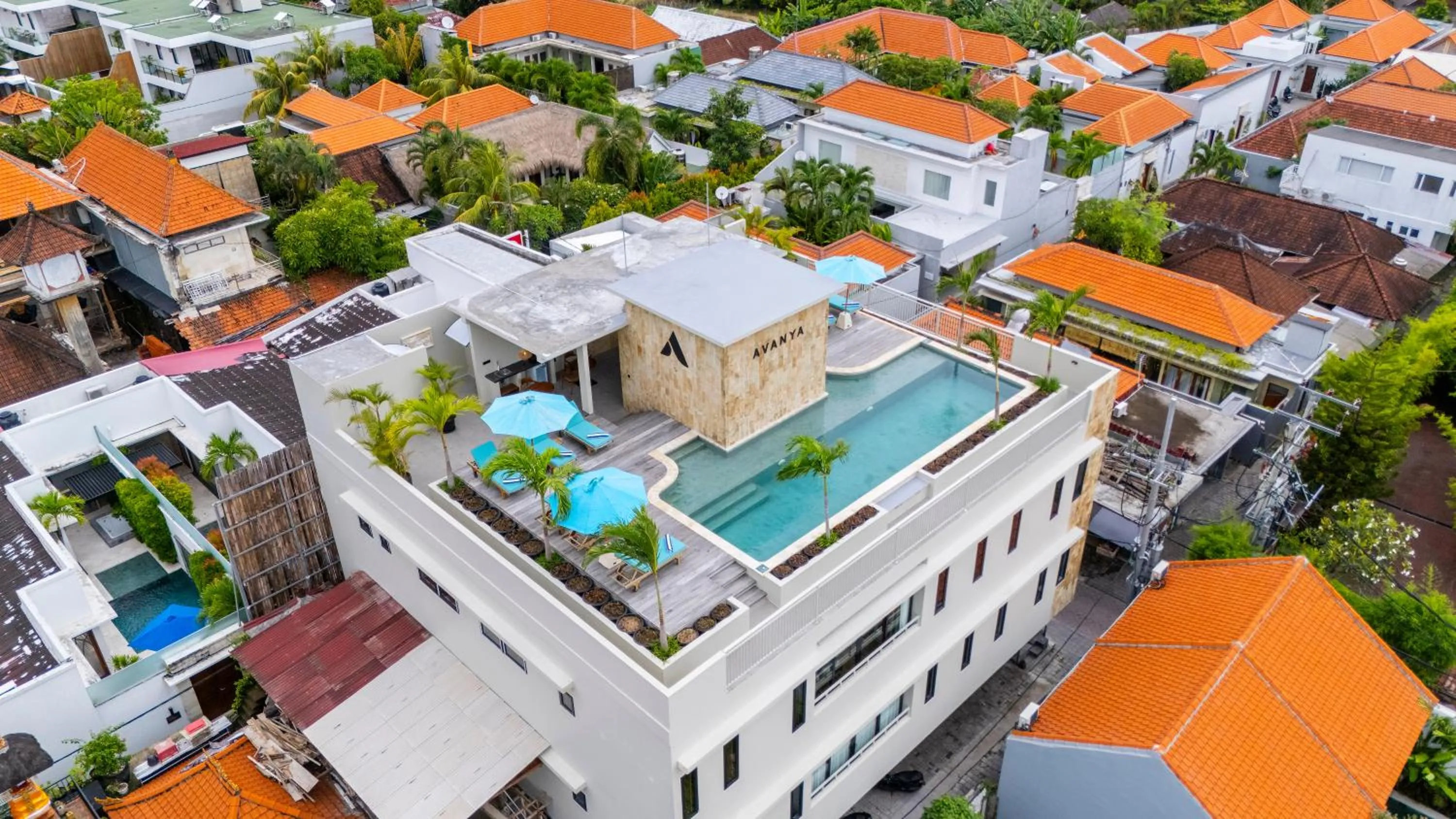 Bird's eye view in Avanya Luxury Apartment