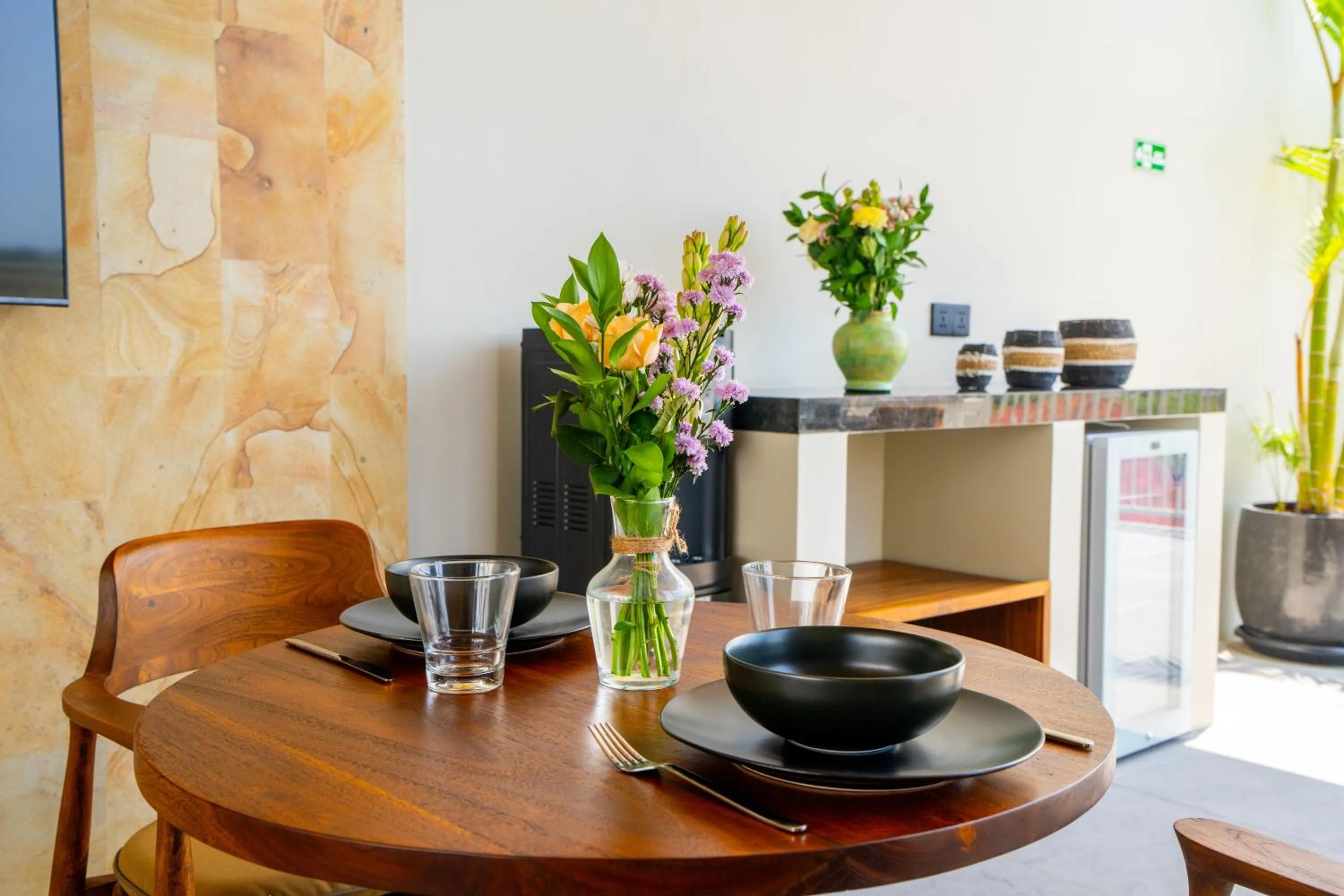 Dining area in Avanya Luxury Apartment