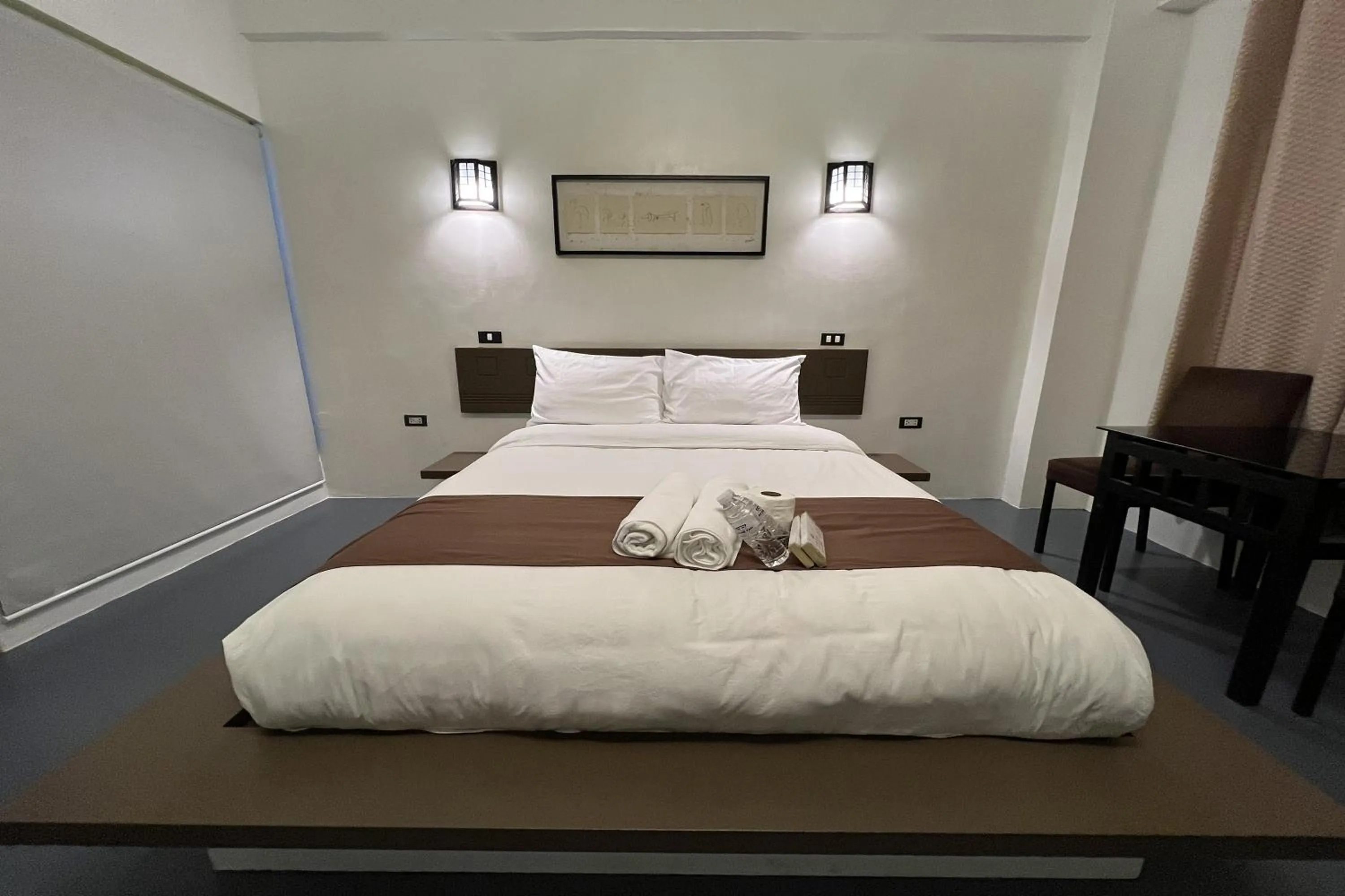 Bed in At The Pad Hotel and Resort