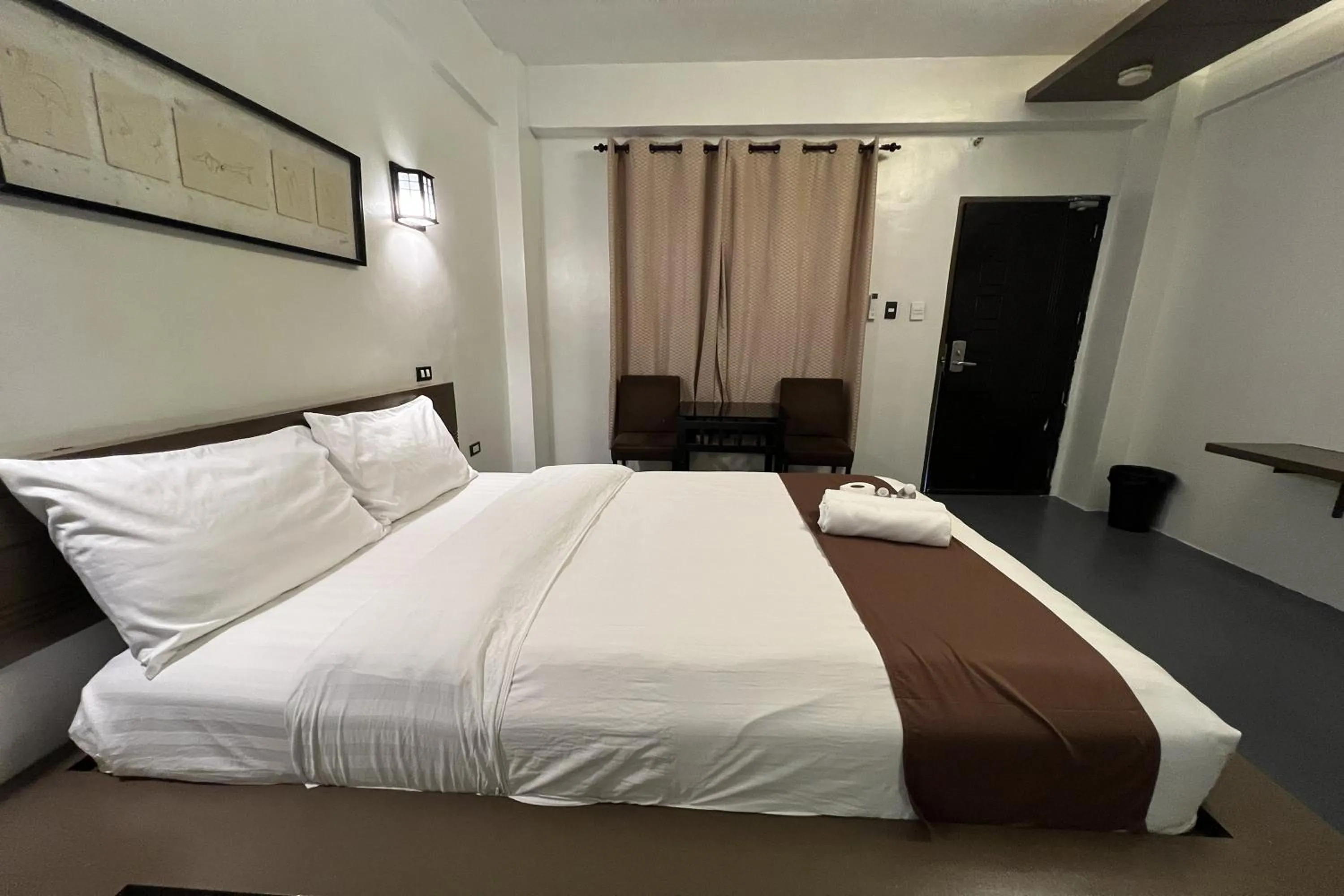 Bed in At The Pad Hotel and Resort