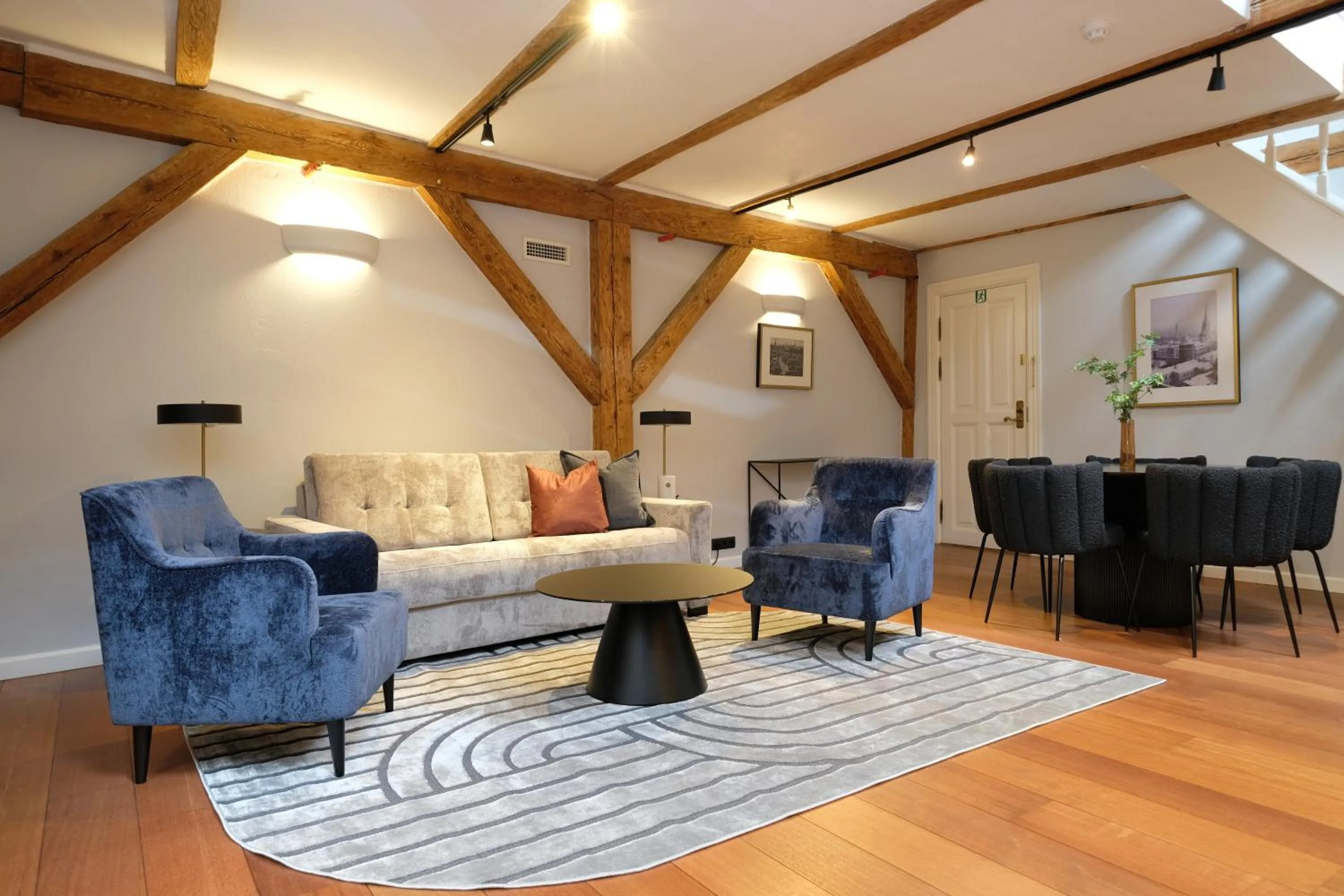 Living room in The Three Sisters Hotel