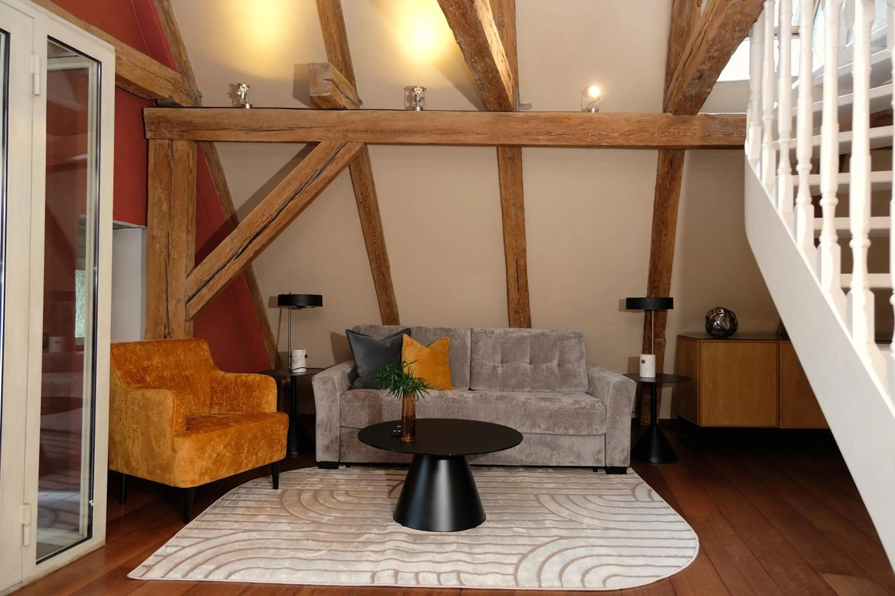 Living room in The Three Sisters Hotel