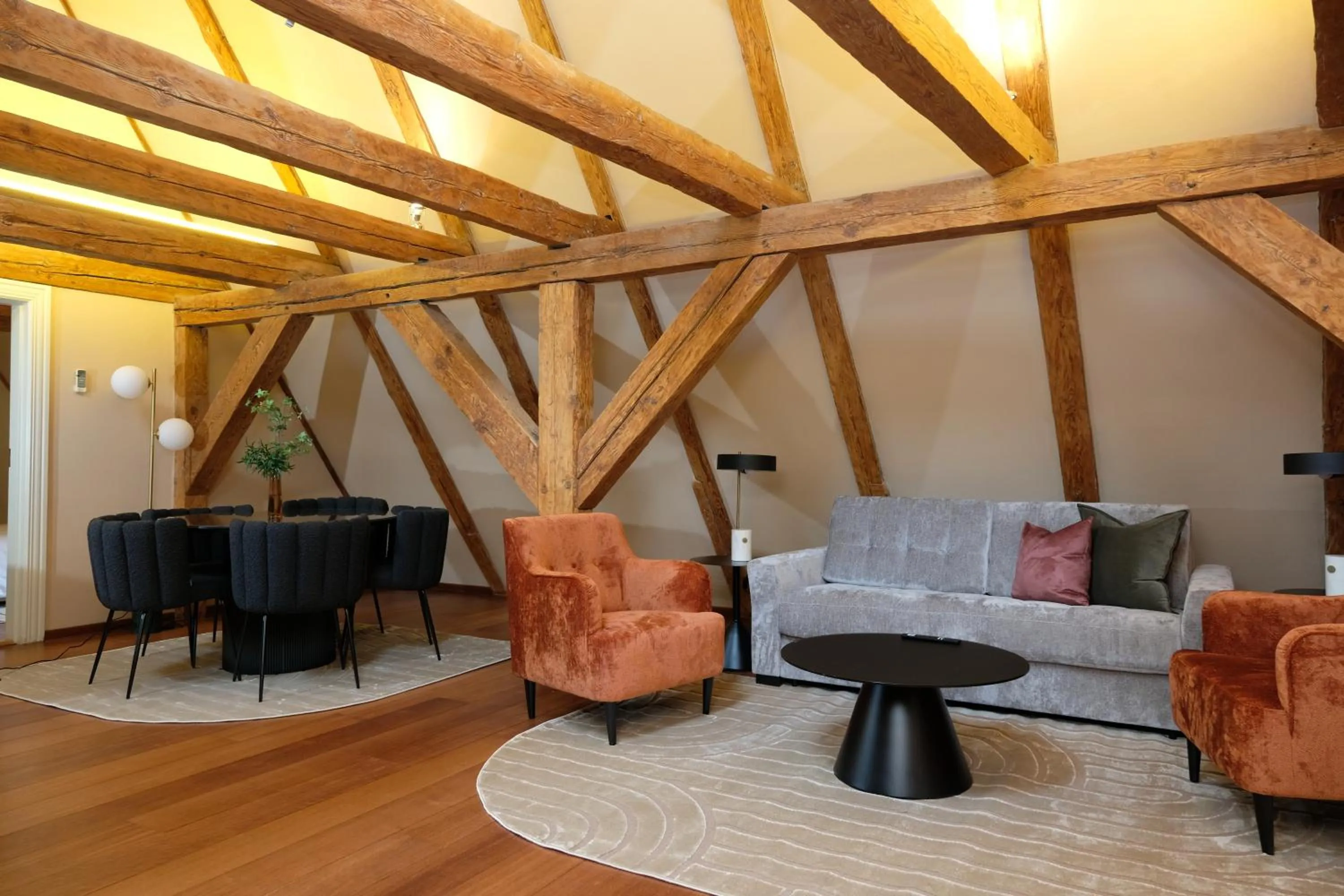 Living room in The Three Sisters Hotel