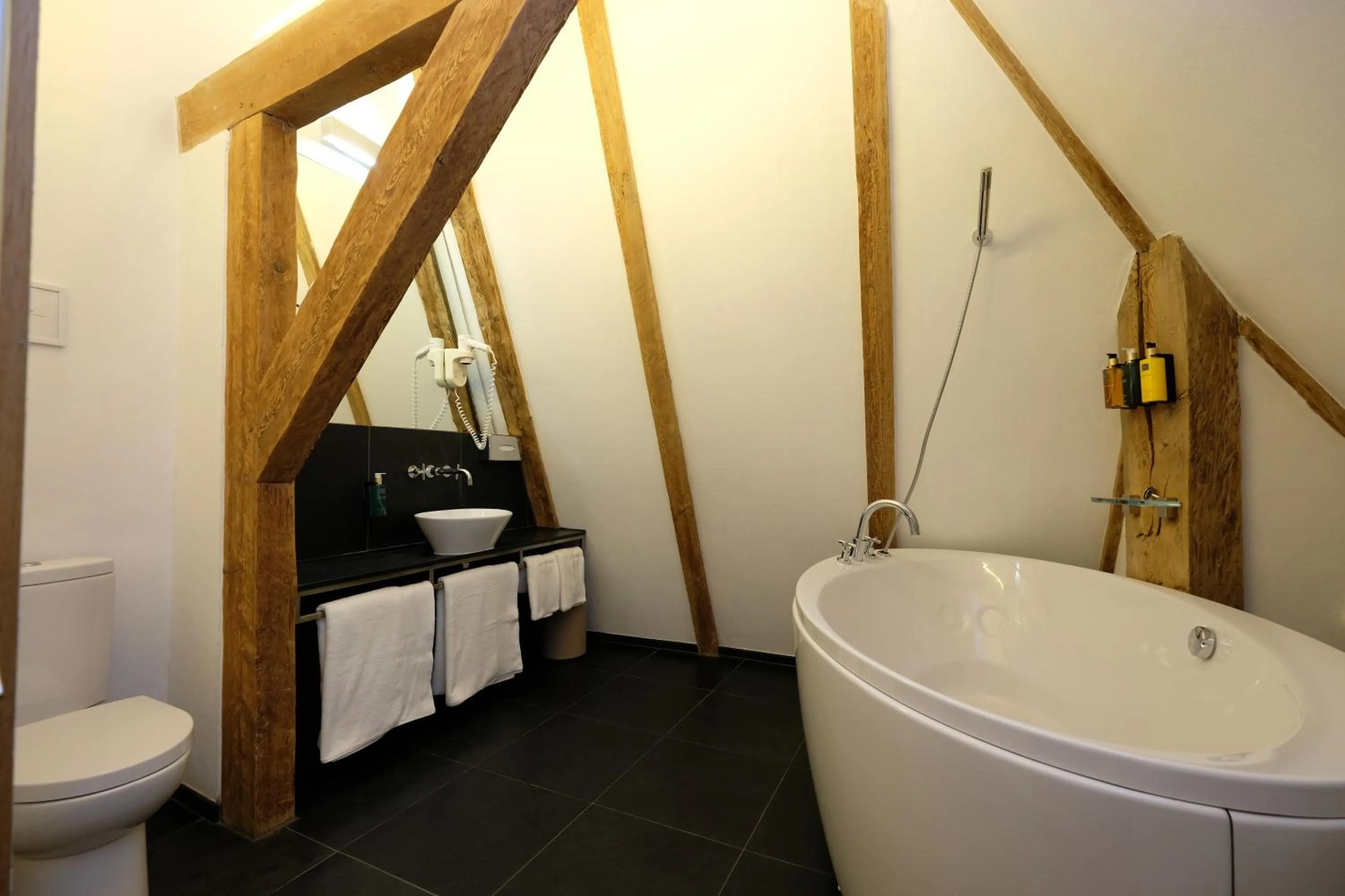 Toilet in The Three Sisters Hotel