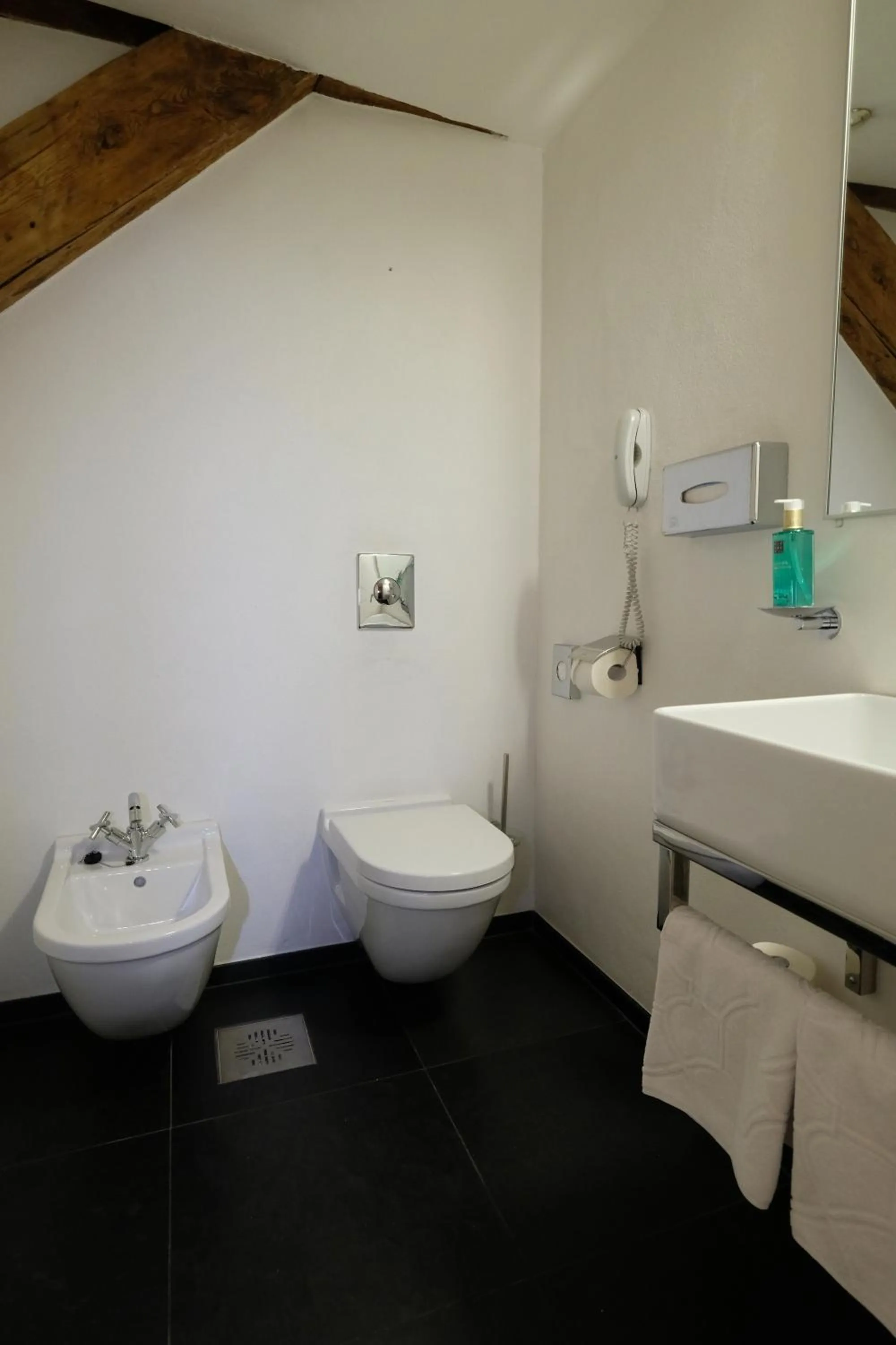 Toilet in The Three Sisters Hotel