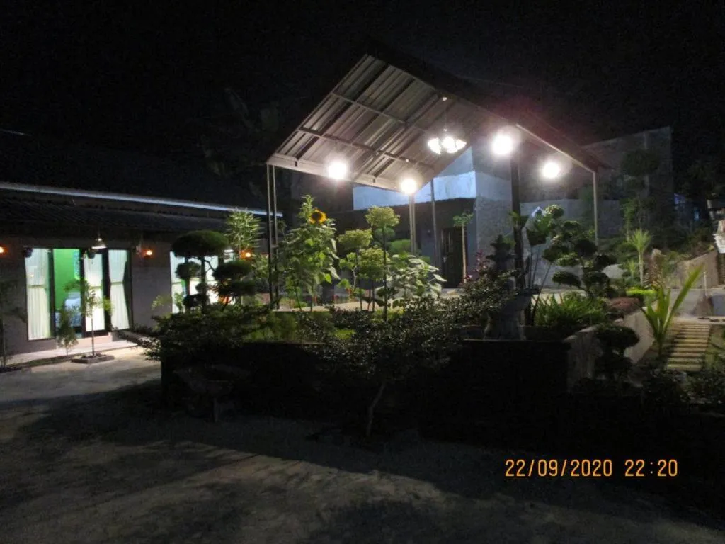 Garden view in Ahza syariah