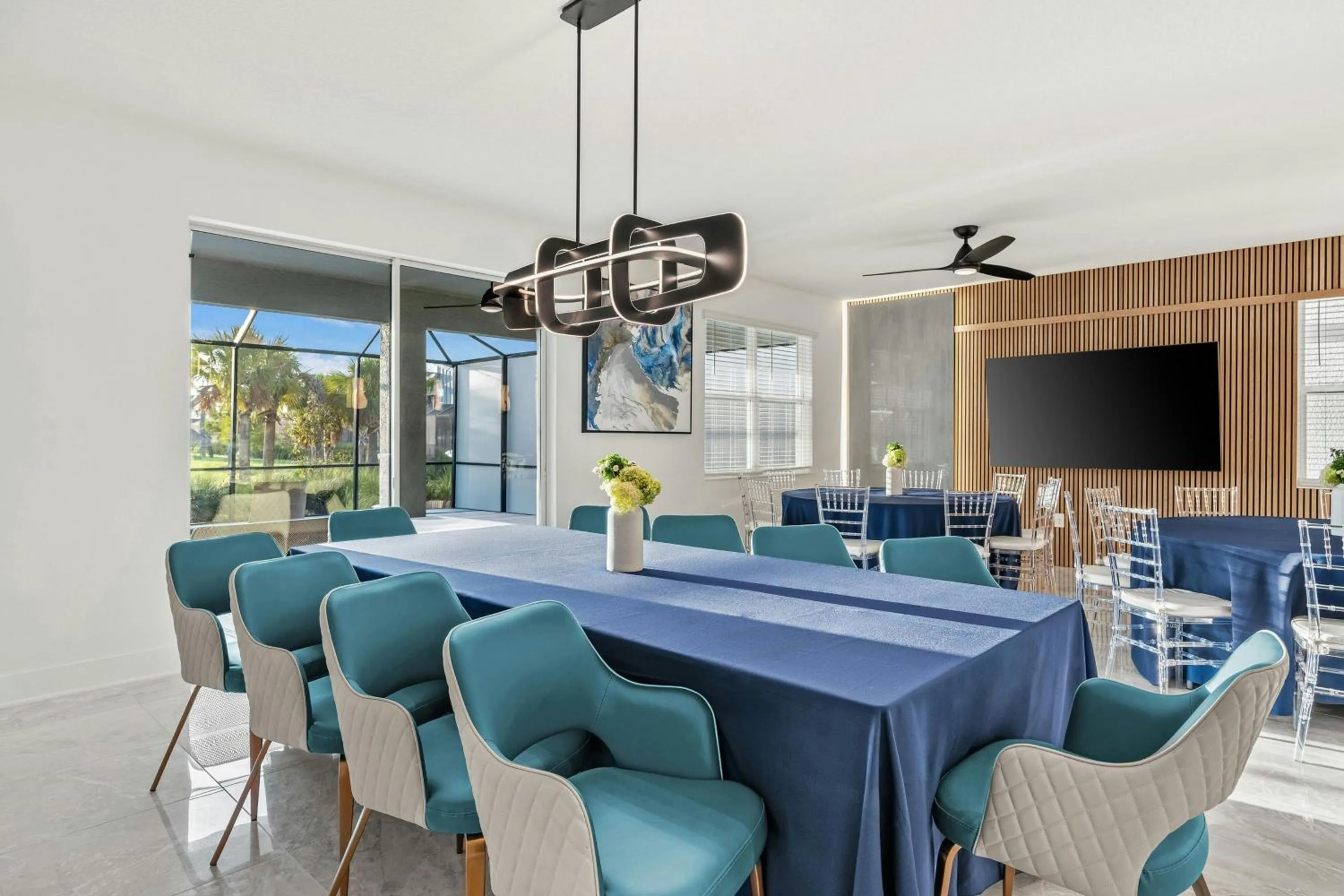 Meeting/conference room in Villatel Orlando Resort, Apartments by Marriott Bonvoy