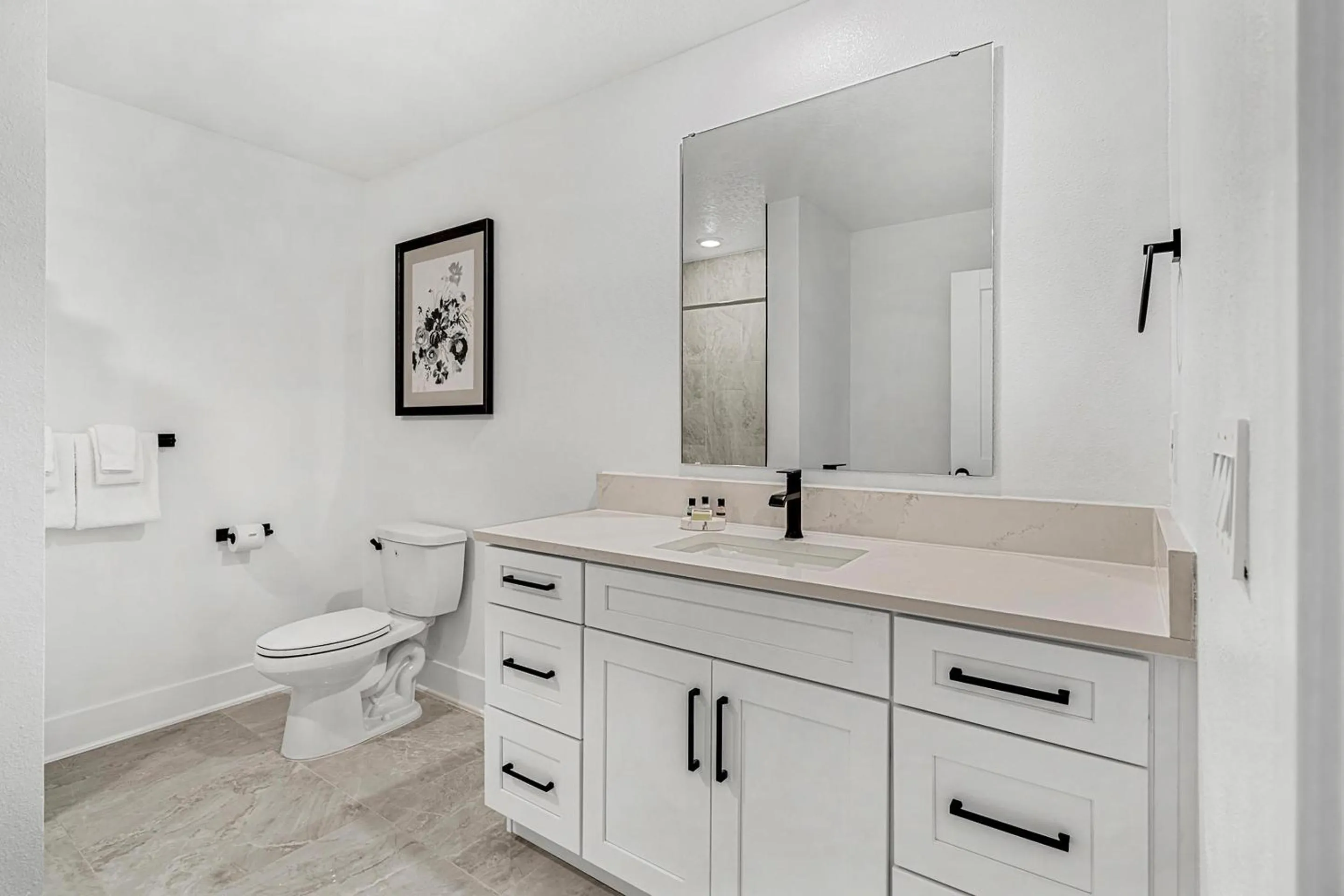 Toilet in Villatel Orlando Resort, Apartments by Marriott Bonvoy