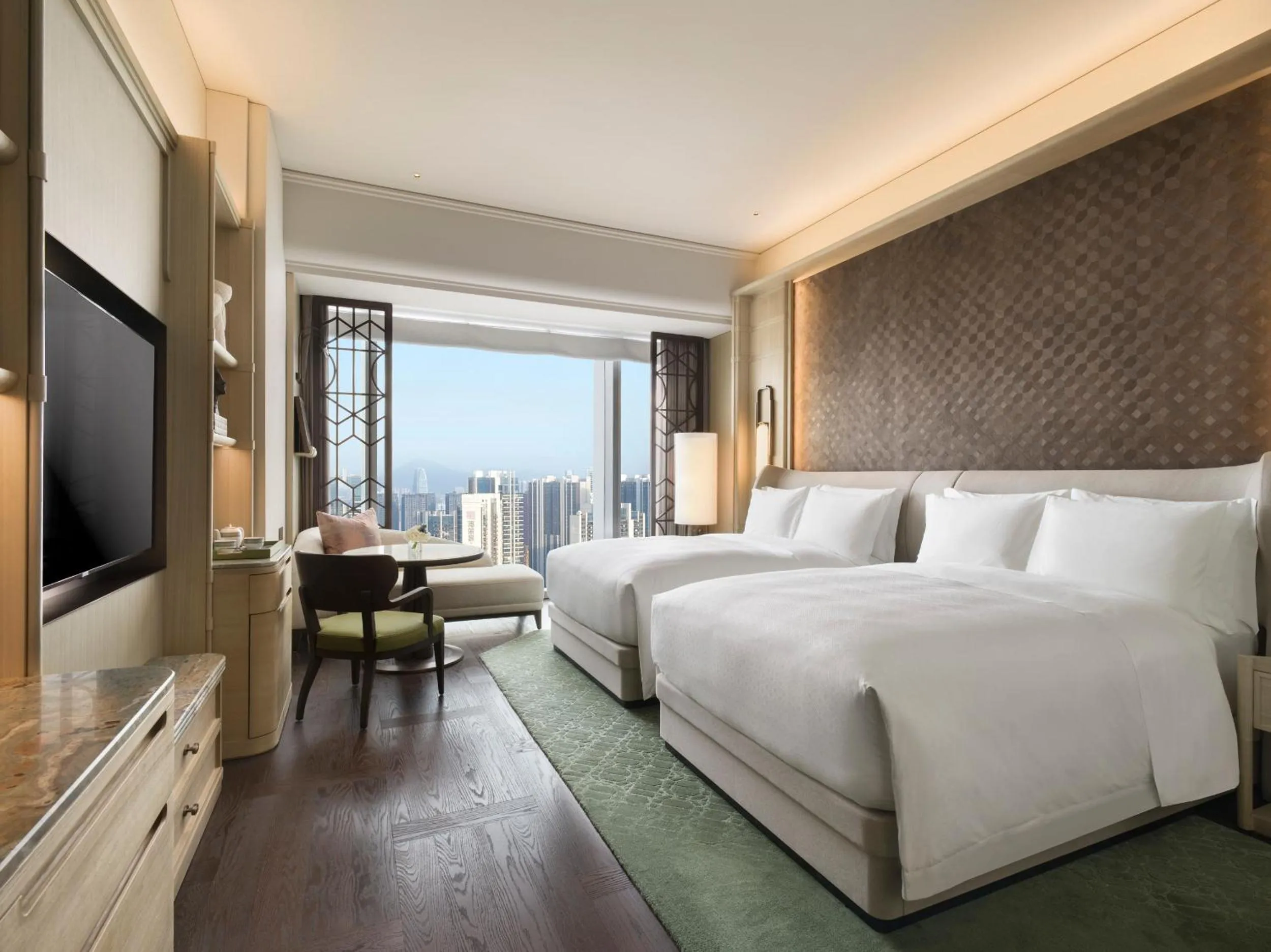 Bedroom, Bed in The St. Regis Shenzhen Bao'an