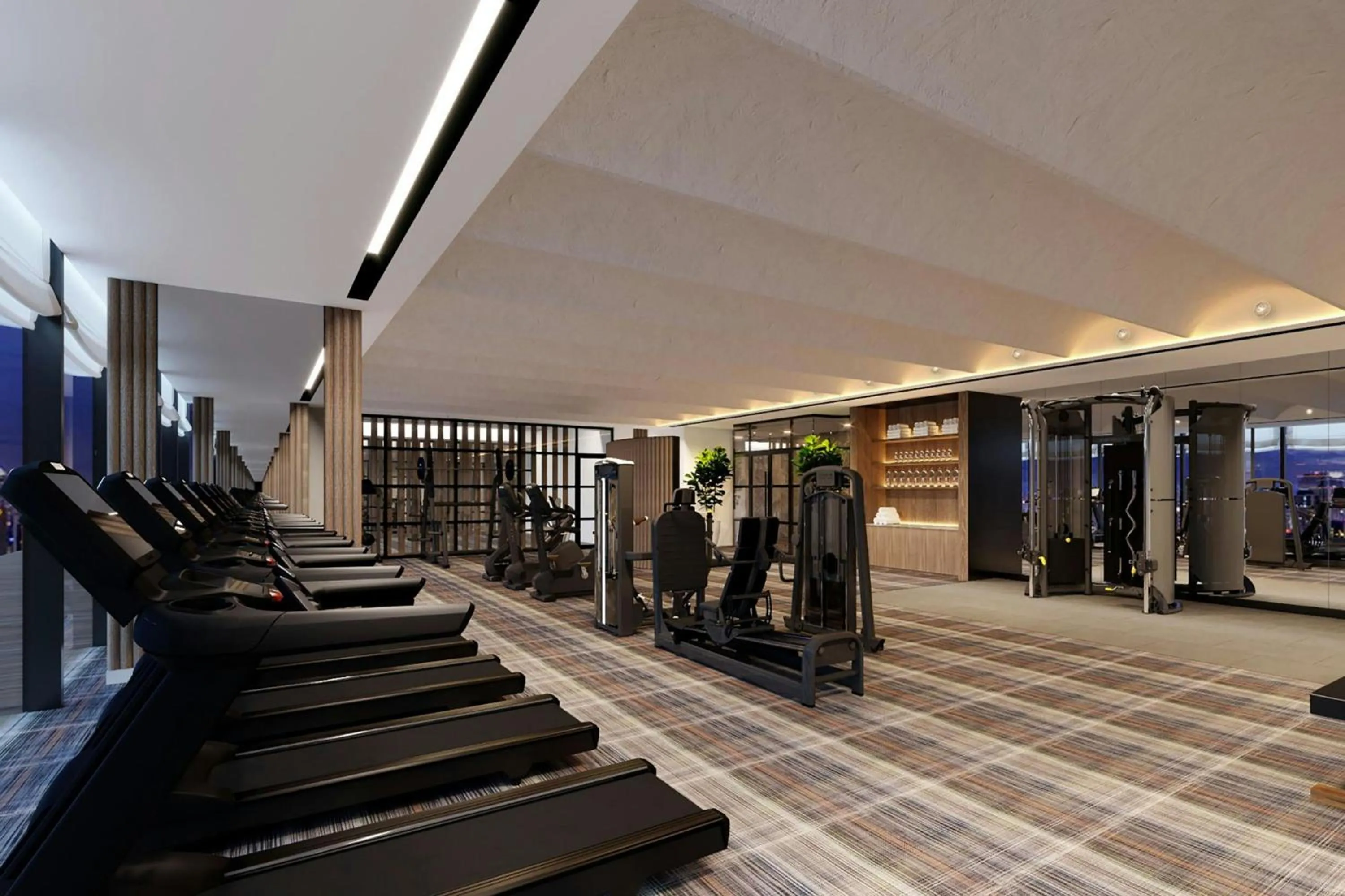 Fitness centre/facilities in The St. Regis Shenzhen Bao'an