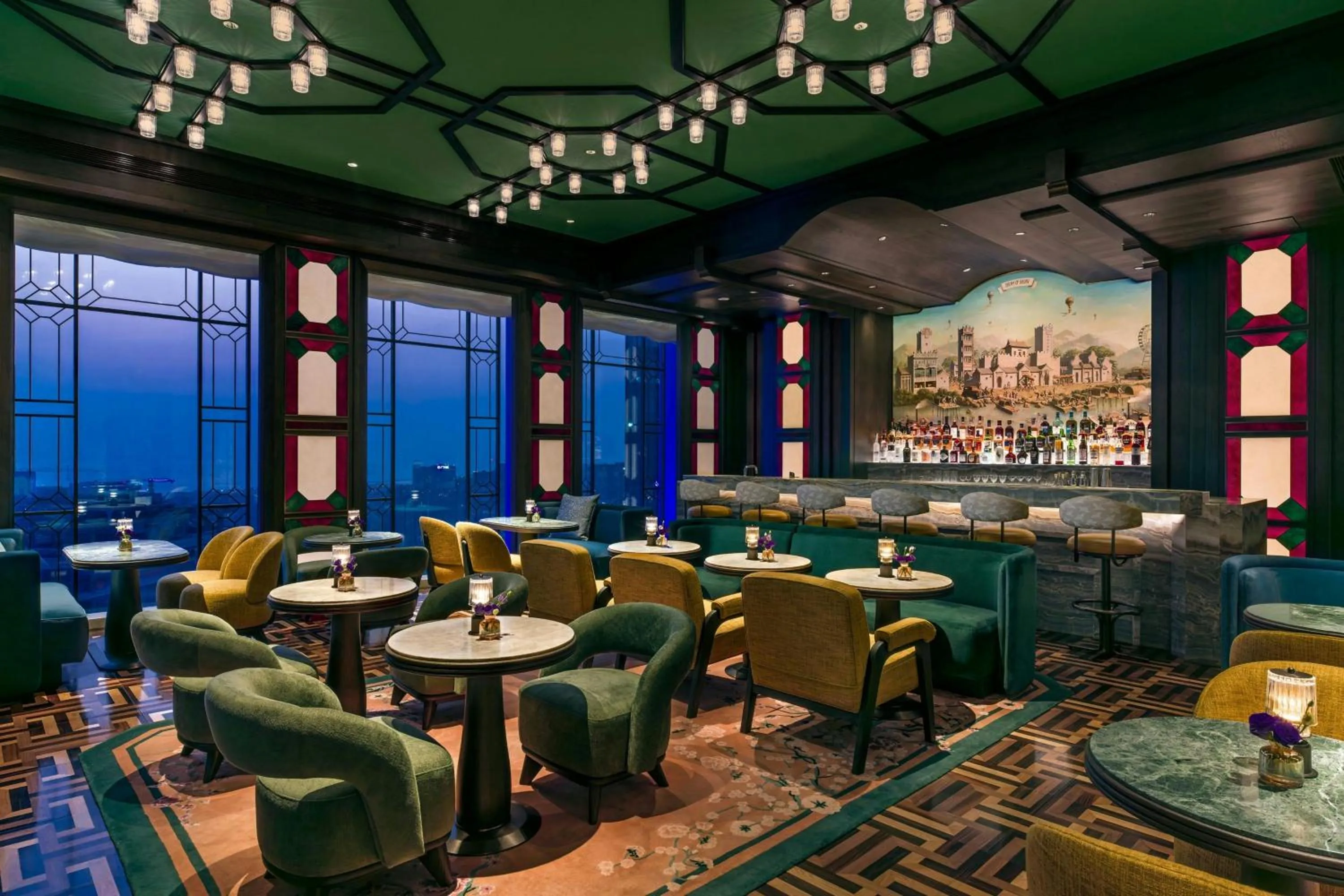 Lounge or bar in The St. Regis Shenzhen Bao'an