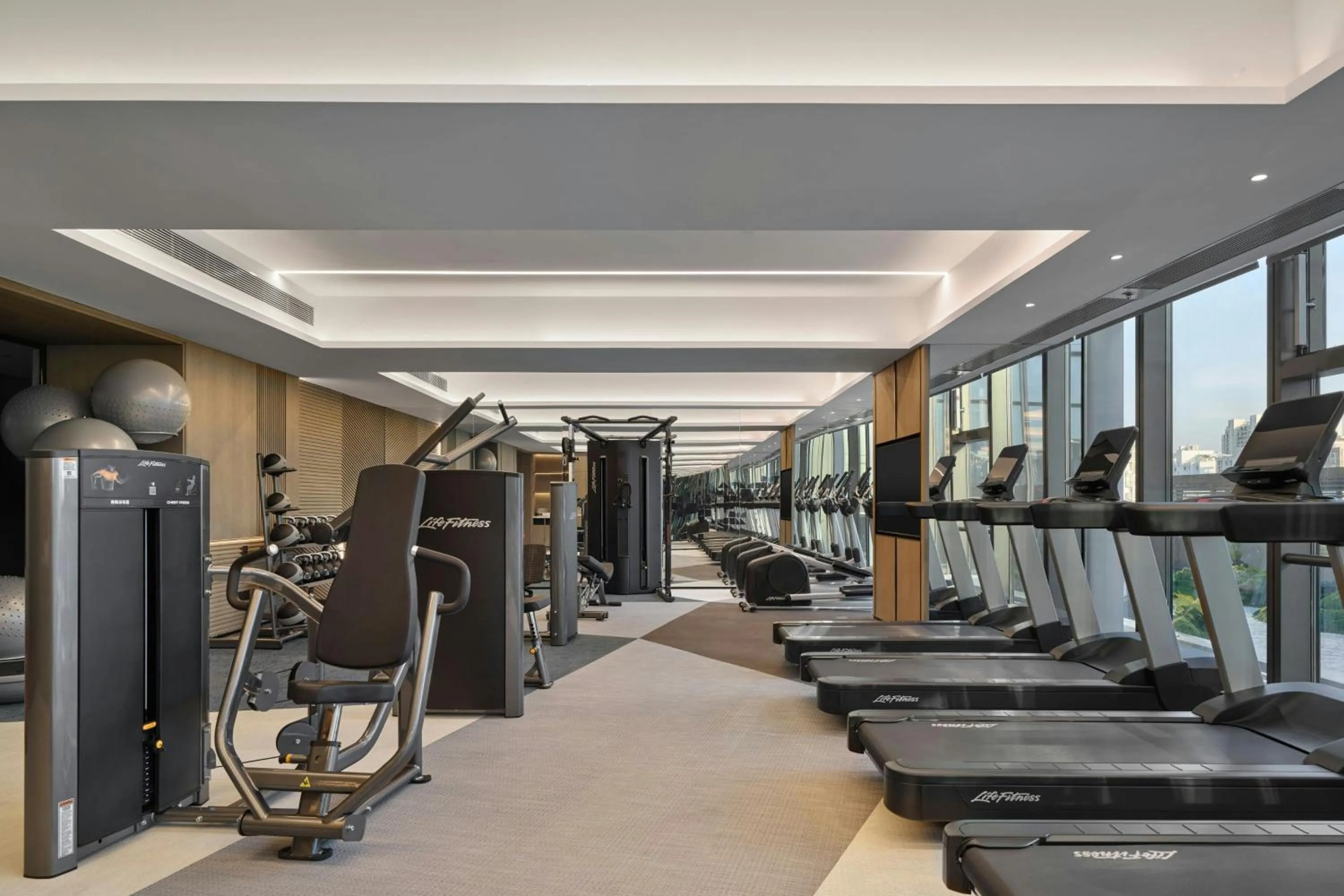 Fitness centre/facilities in AC Hotel Suzhou Industrial Park