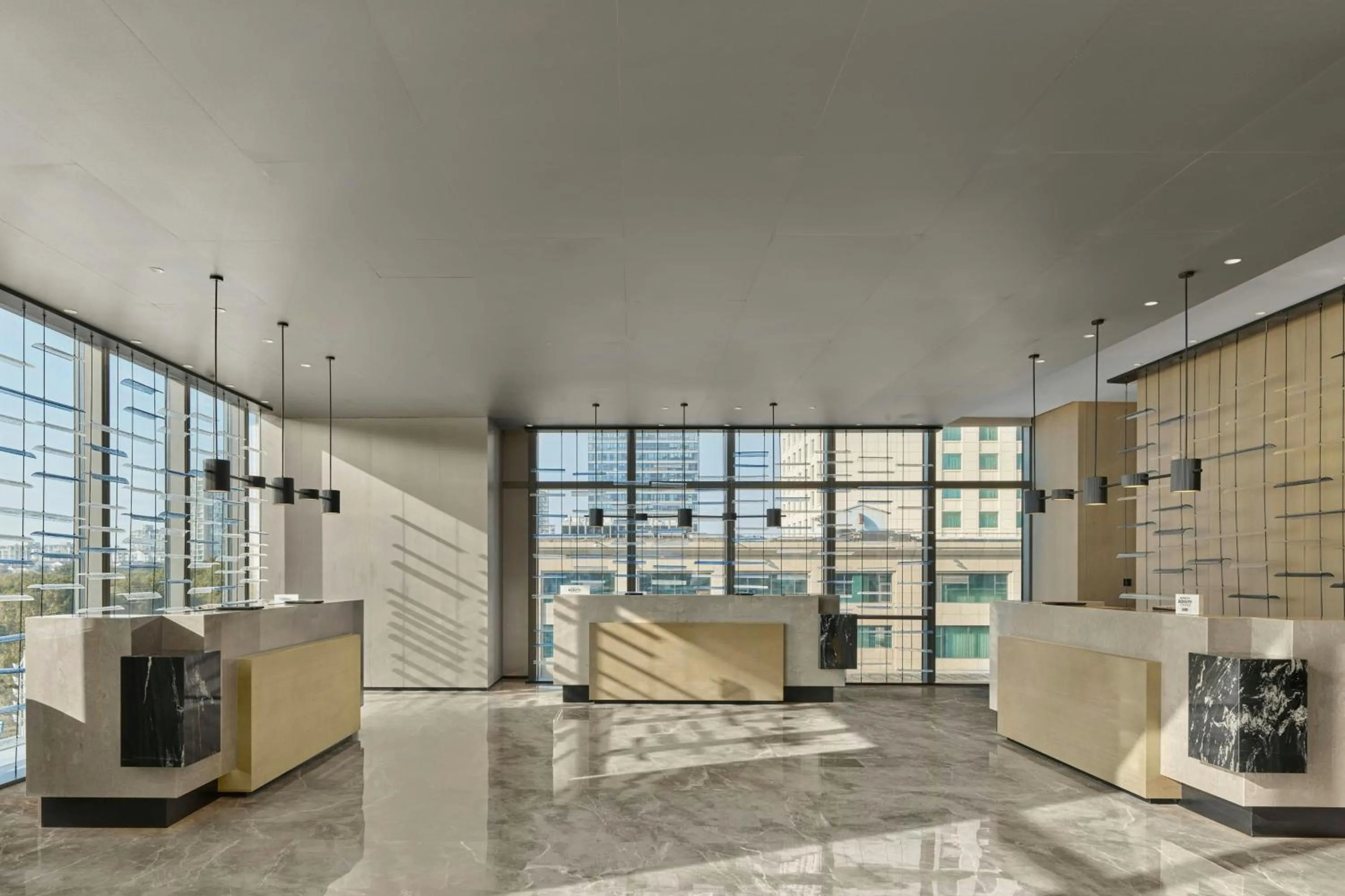 Lobby or reception in AC Hotel Suzhou Industrial Park