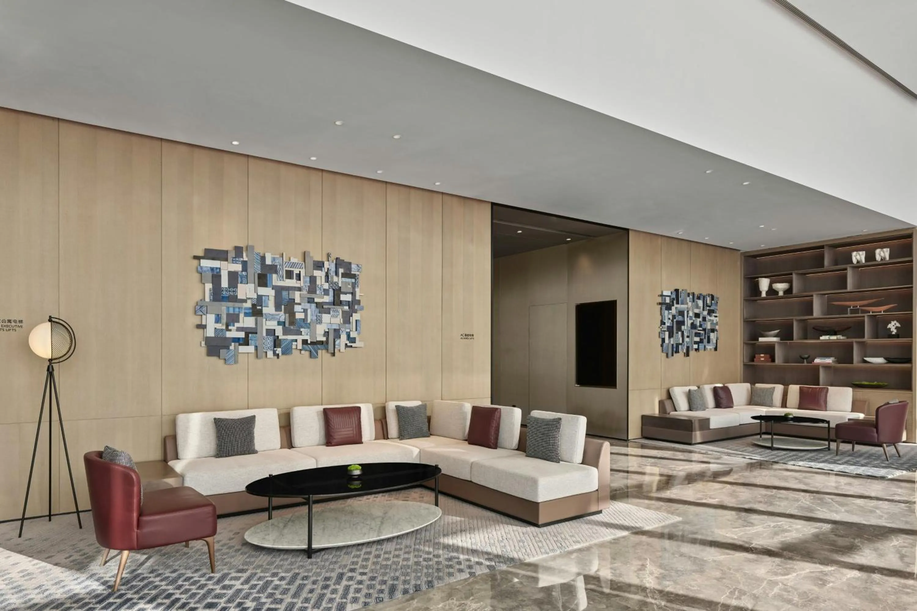 Lobby or reception in AC Hotel Suzhou Industrial Park