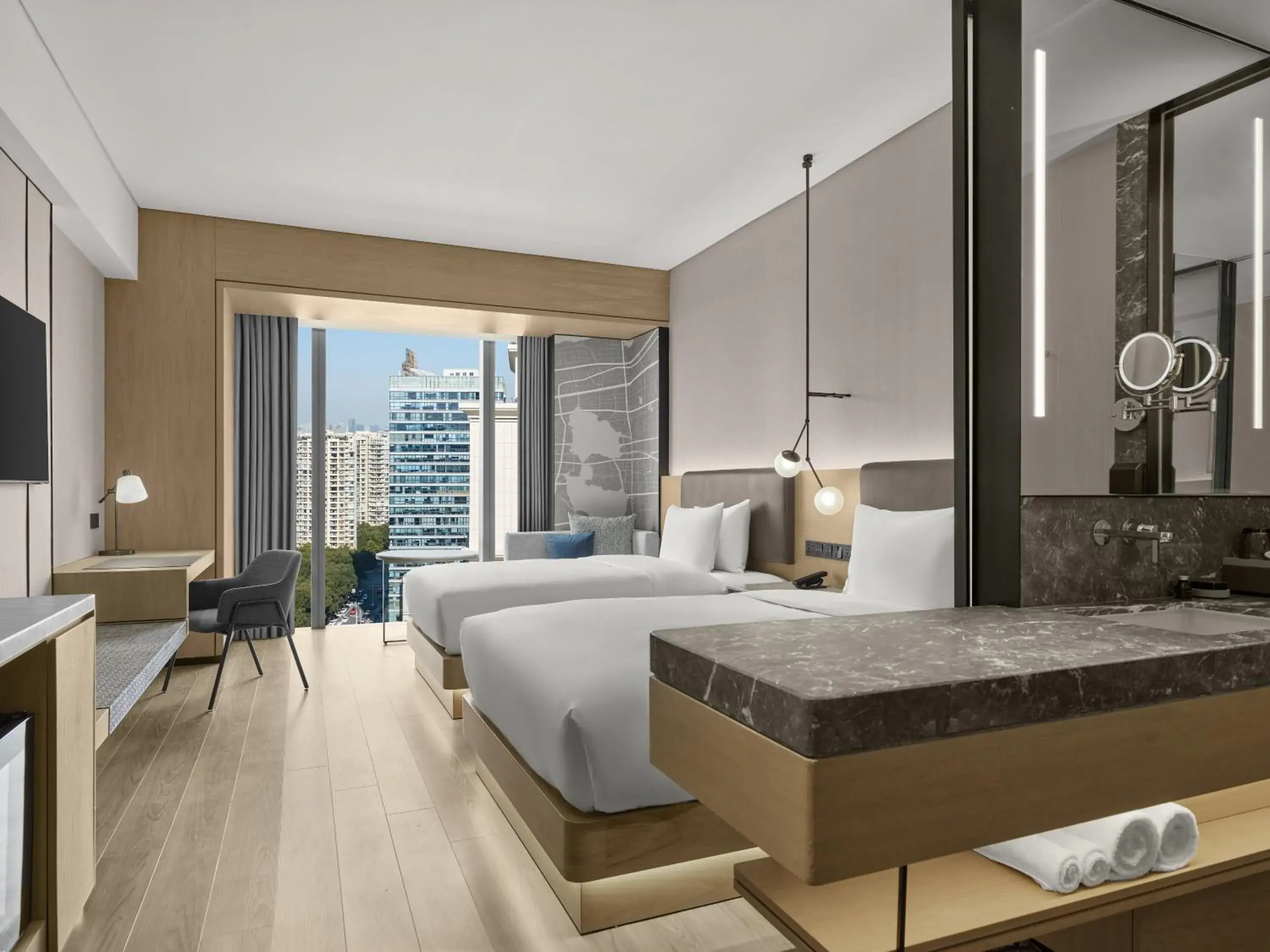 Exquisite View Double Room in AC Hotel Suzhou Industrial Park Exquisite View Double Room in AC Hotel Suzhou Industrial Park