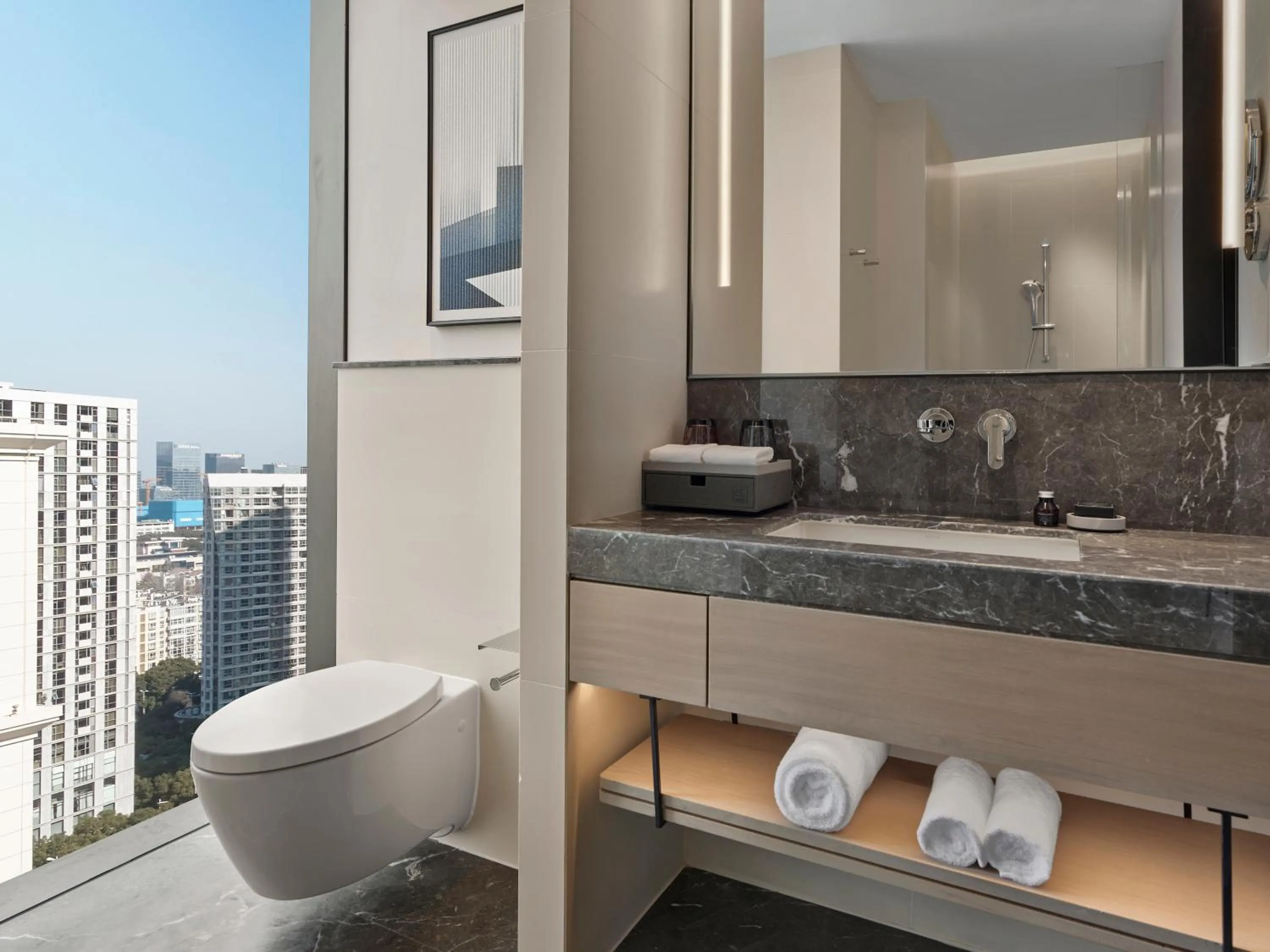 Toilet in AC Hotel Suzhou Industrial Park