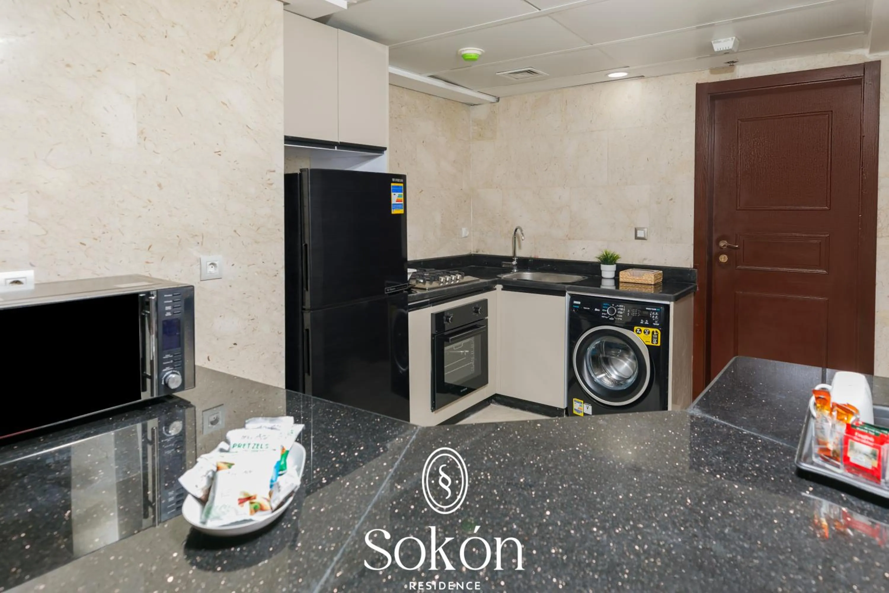 Coffee/tea facilities in Sokon Residence Partial Nile view at Maadi