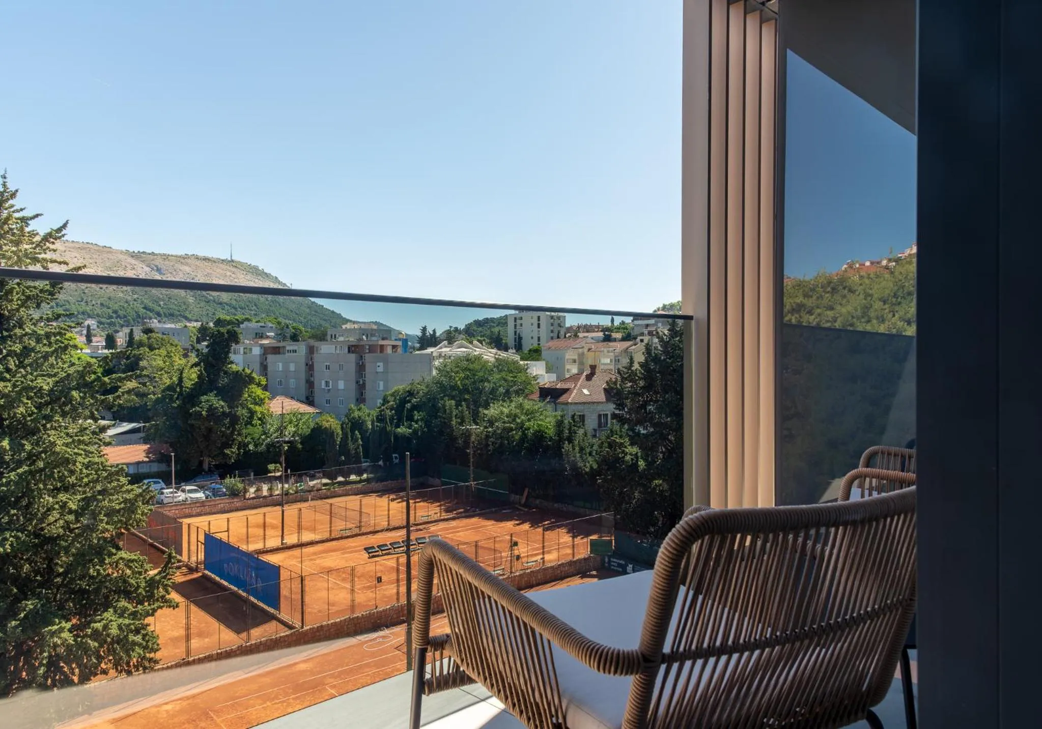 Balcony/Terrace in Hotel Sumratin
