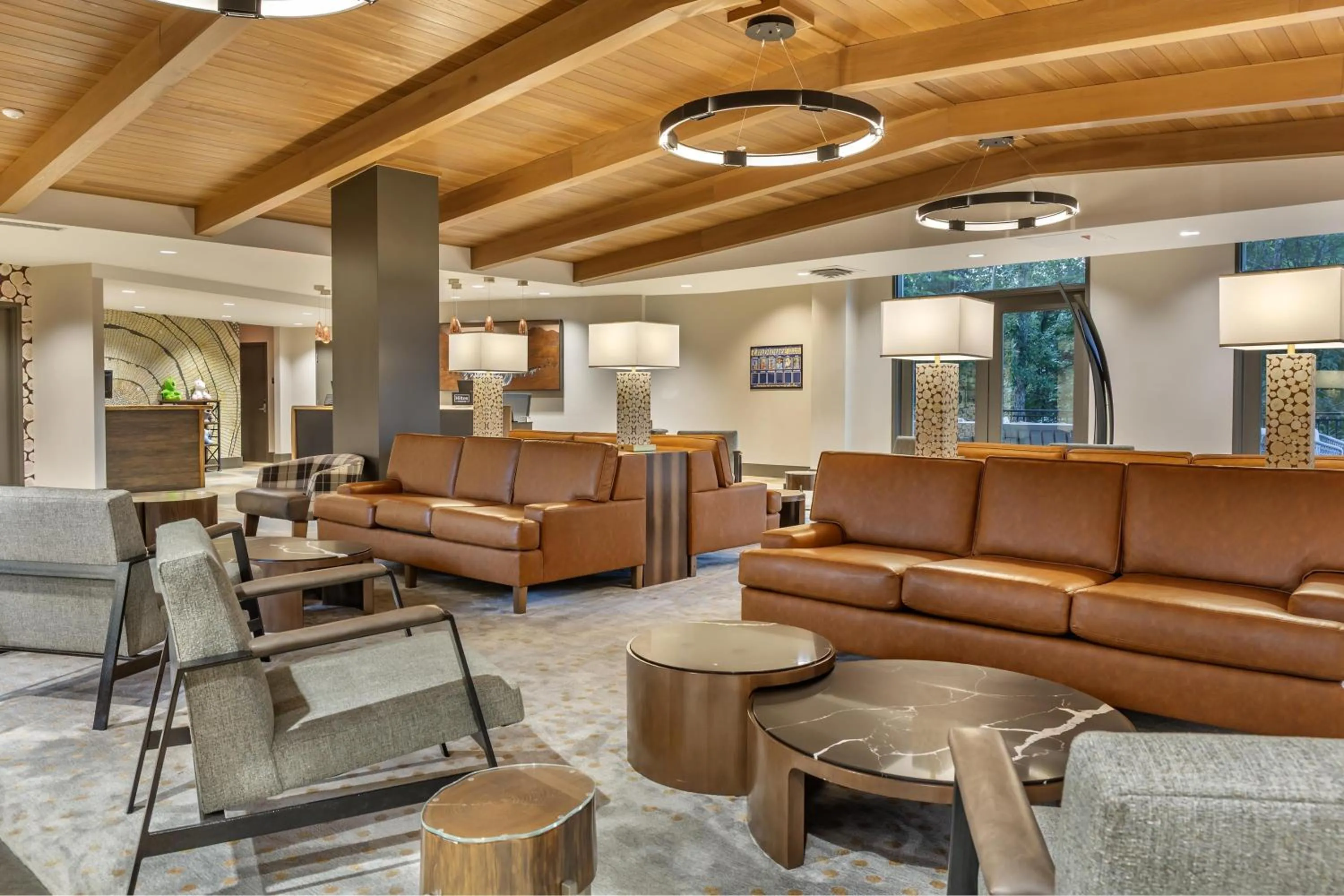 Lobby or reception in Hilton Vacation Club Mill Springs Lodge Pigeon Forge