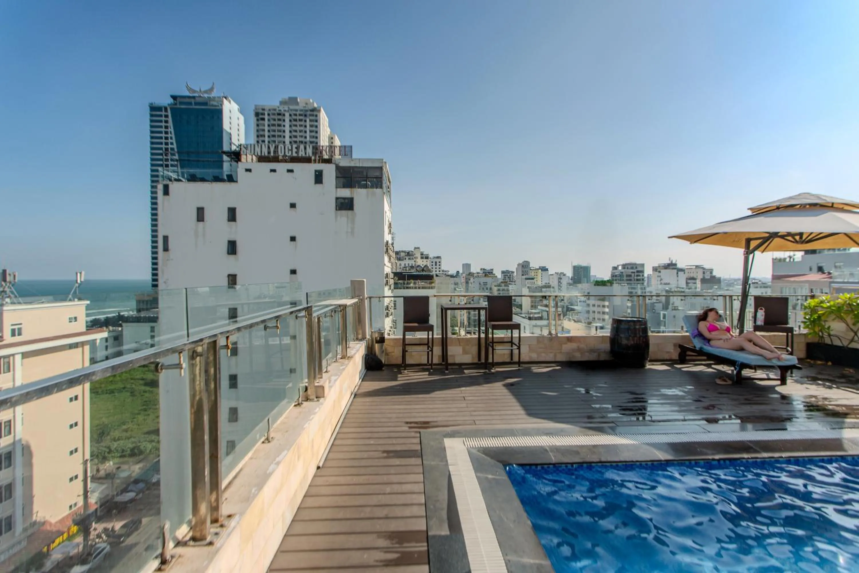 Swimming pool in Richico Apartments And Hotel