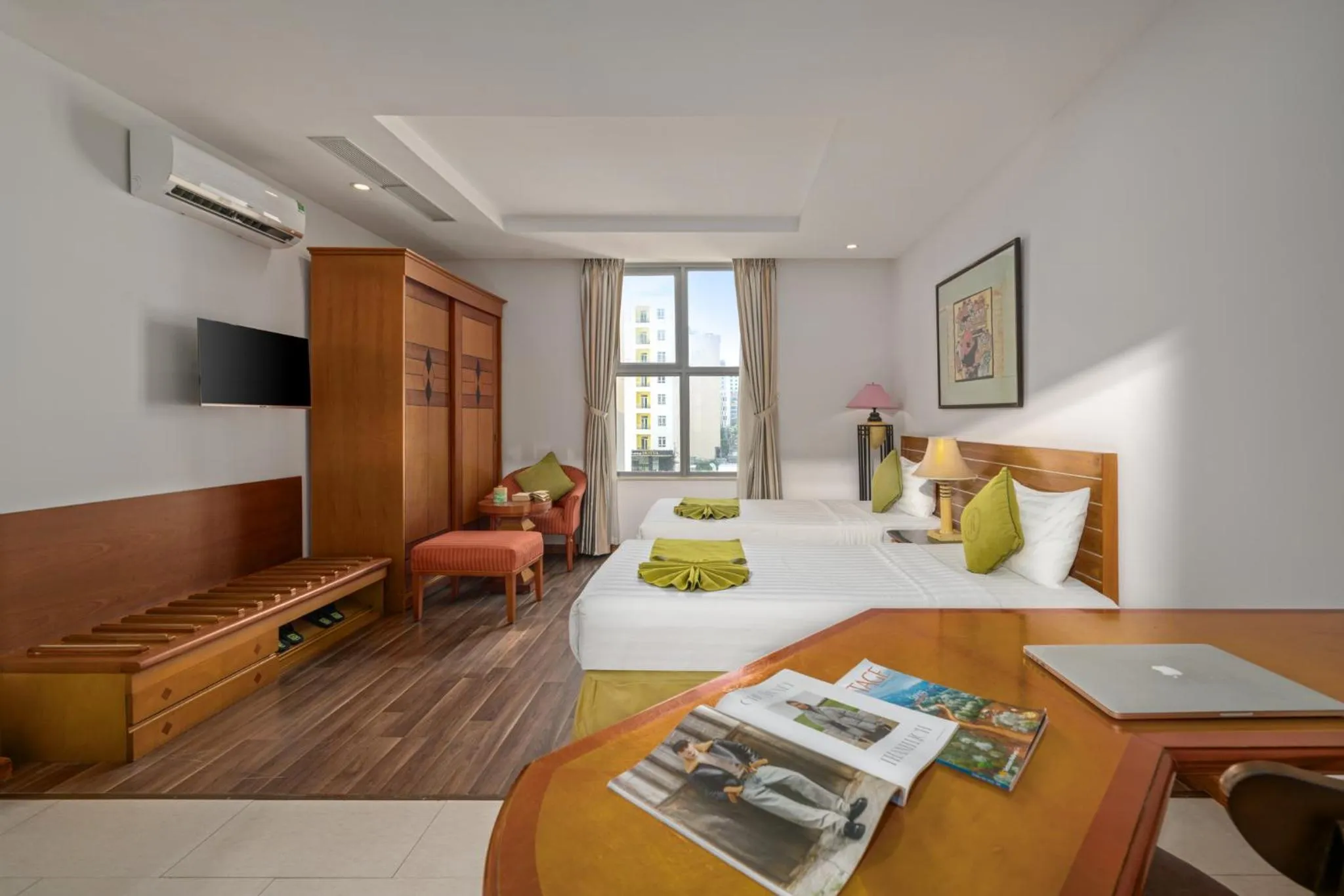 Bed in Richico Apartments And Hotel