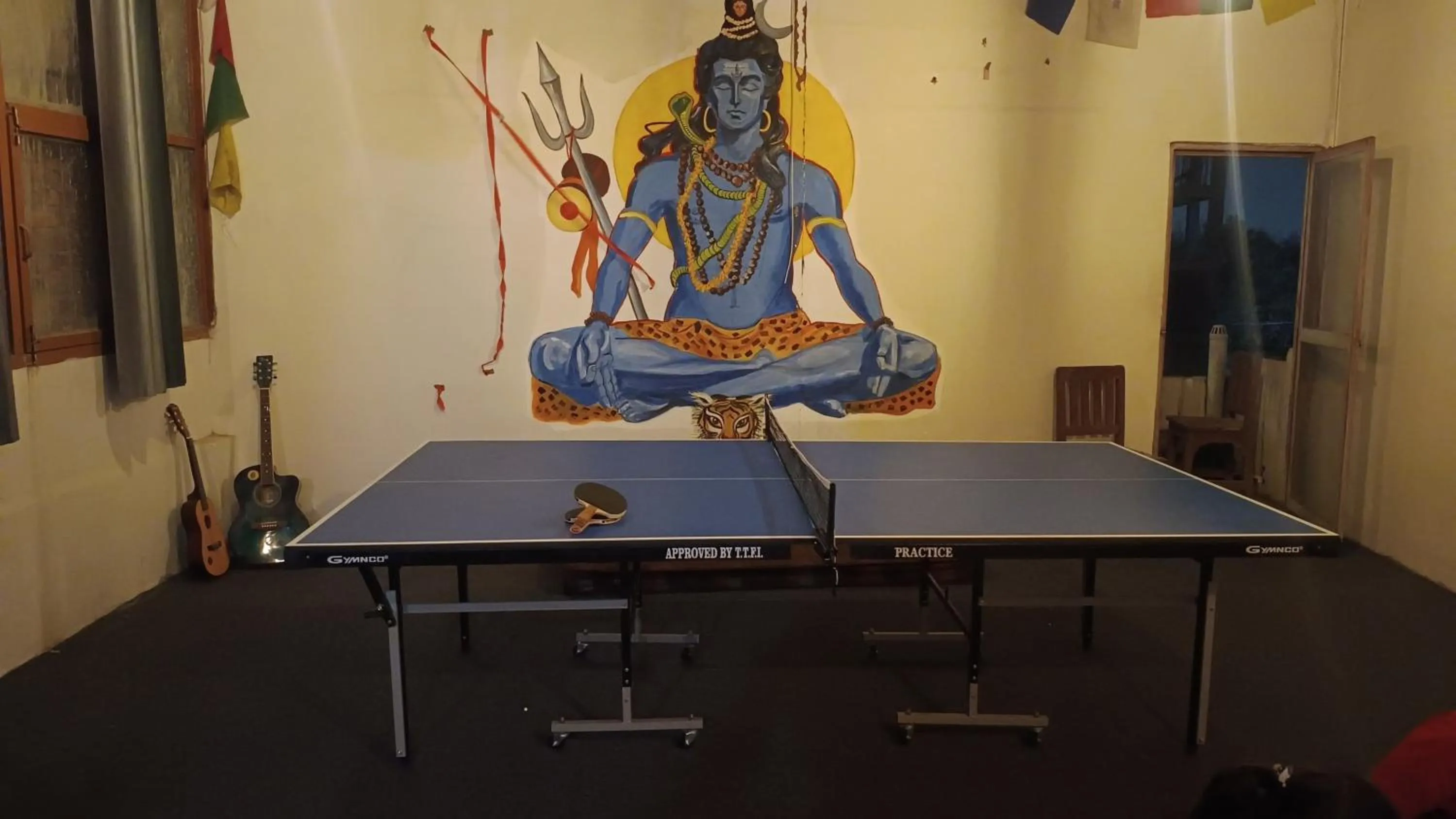 Game Room in OLT Hostel Rishikesh