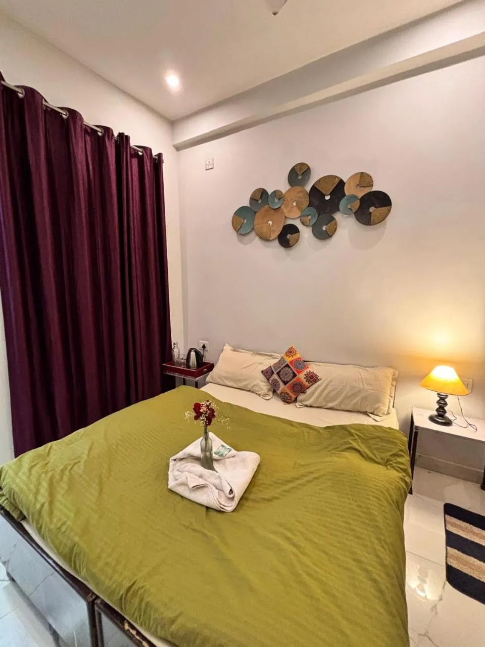 Bed in OLT Hostel Rishikesh