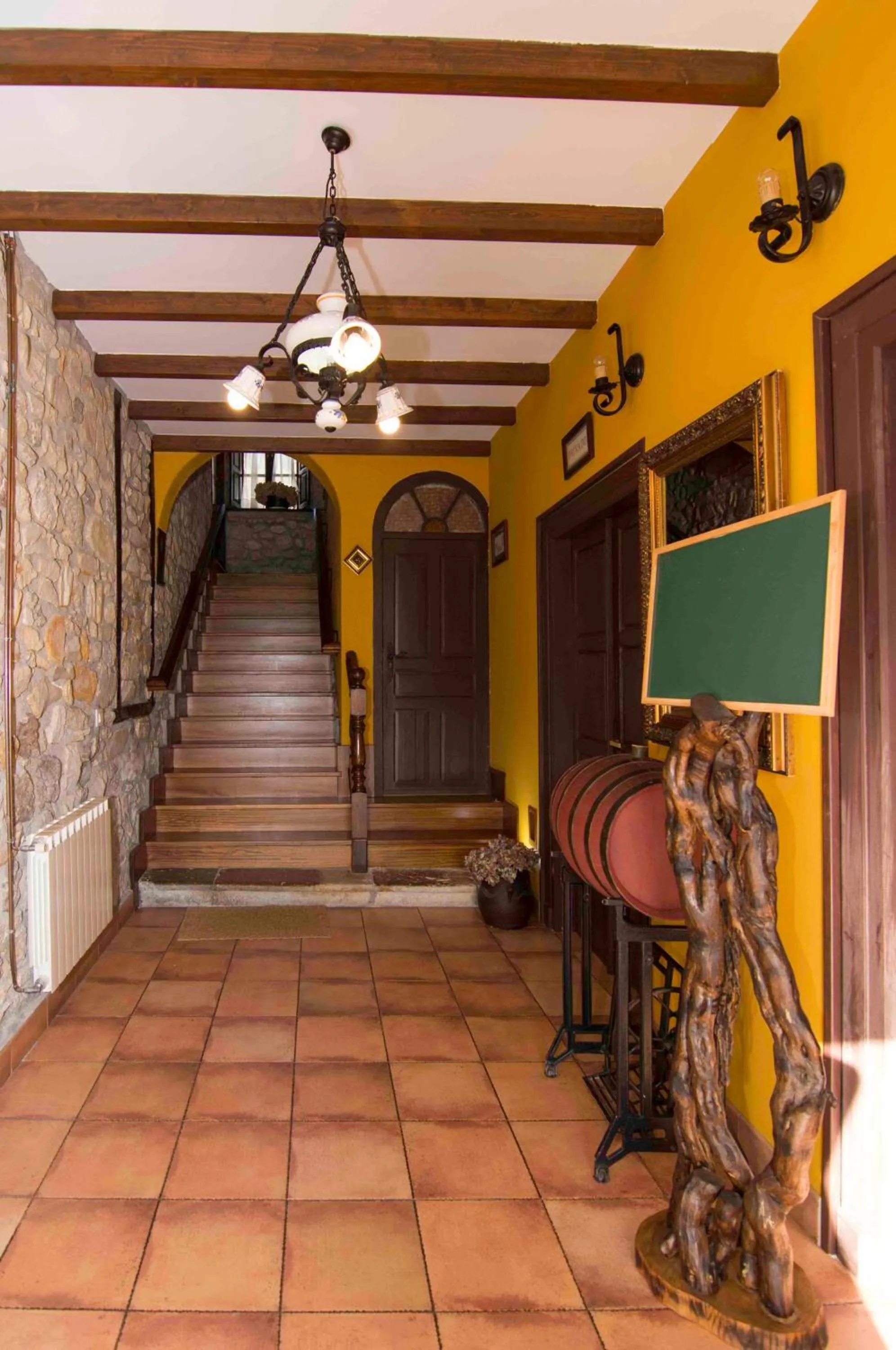 Lobby or reception in La Casona de Tresgrandas