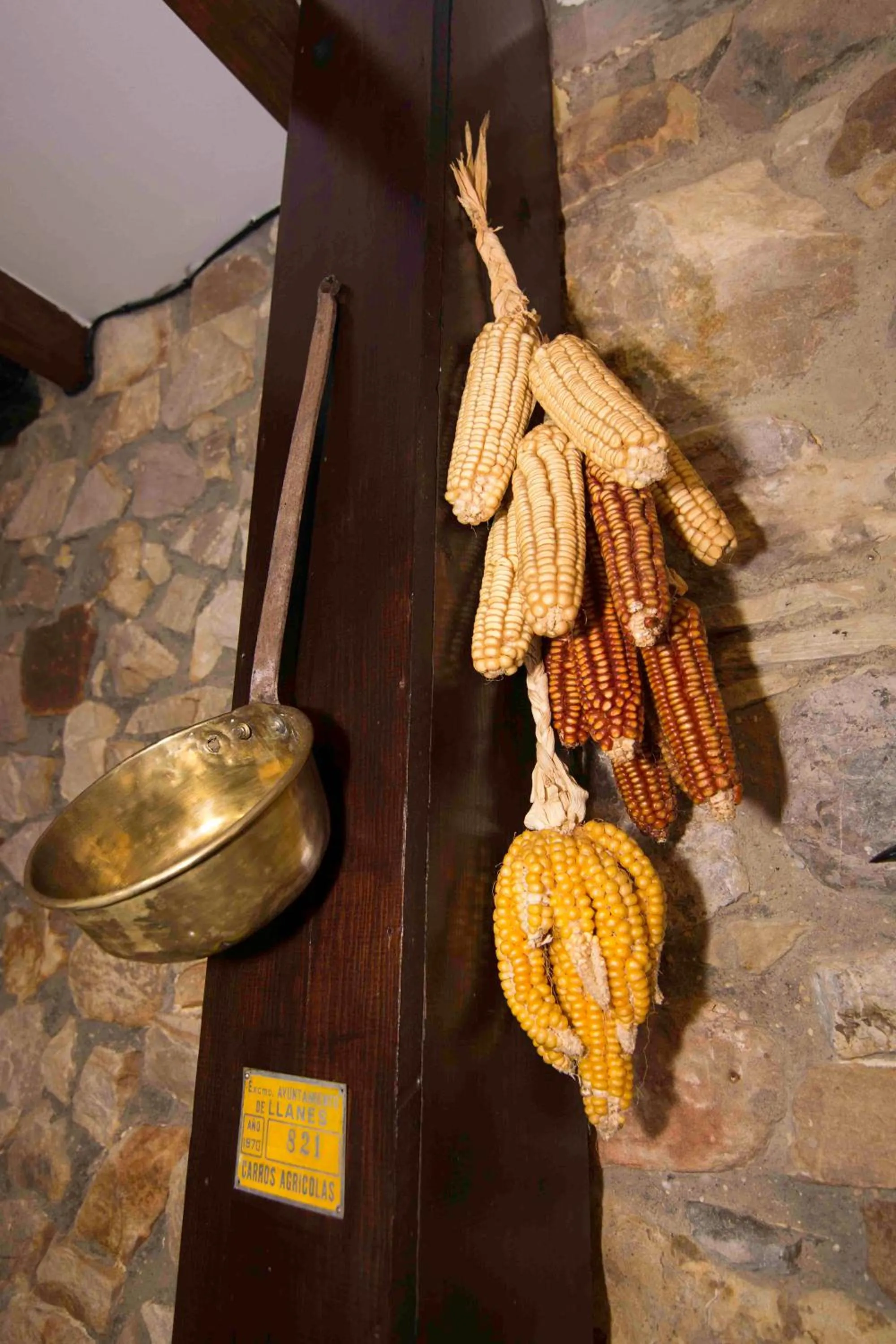 Decorative detail in La Casona de Tresgrandas