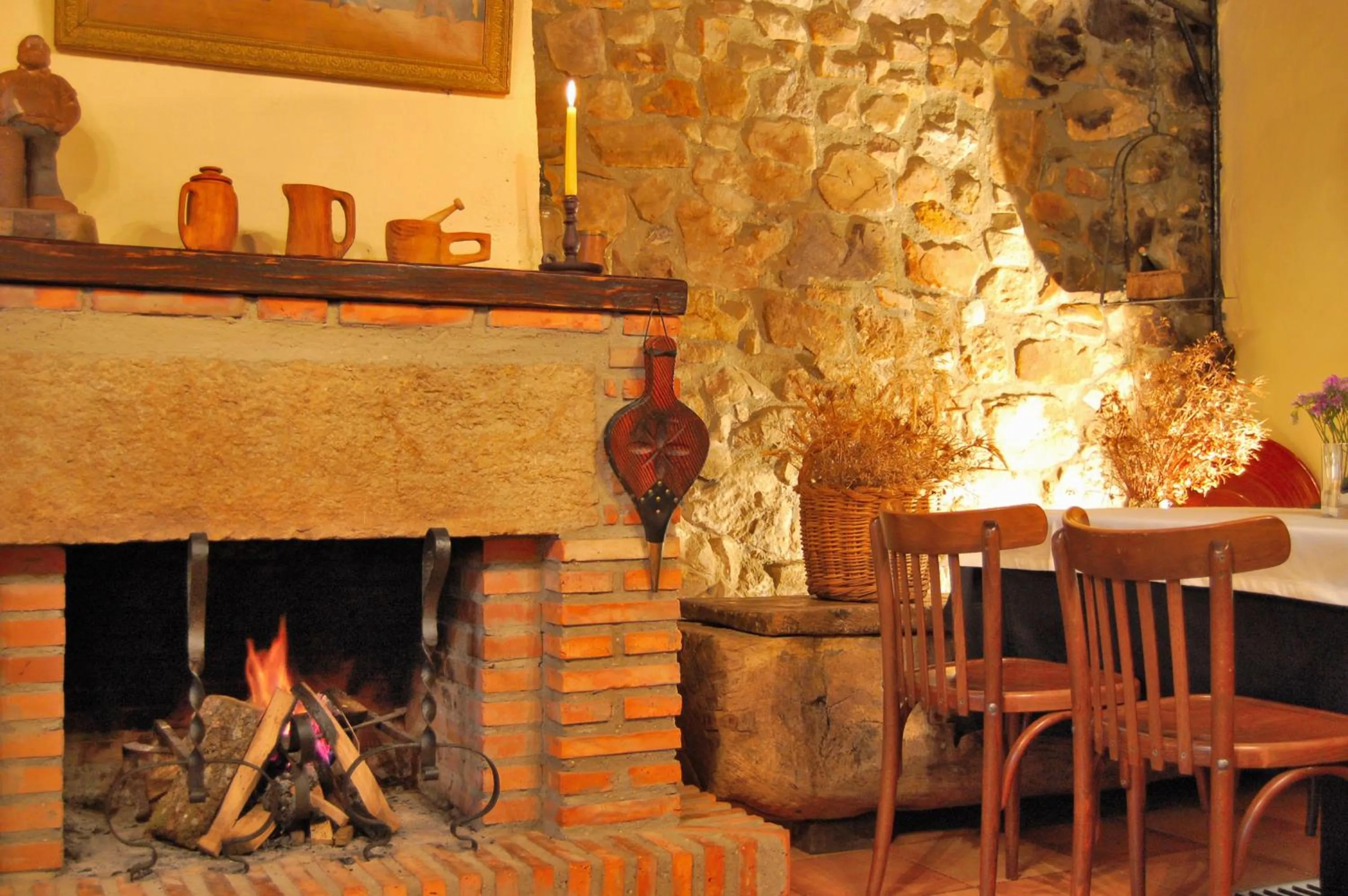 Dining area in La Casona de Tresgrandas