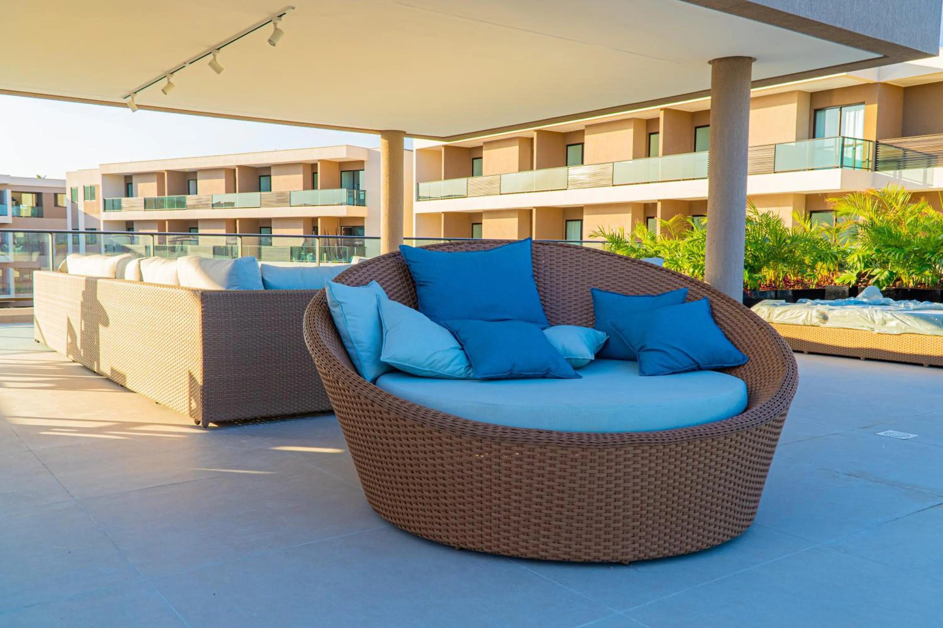 Seating area in Malia Resort By Mai