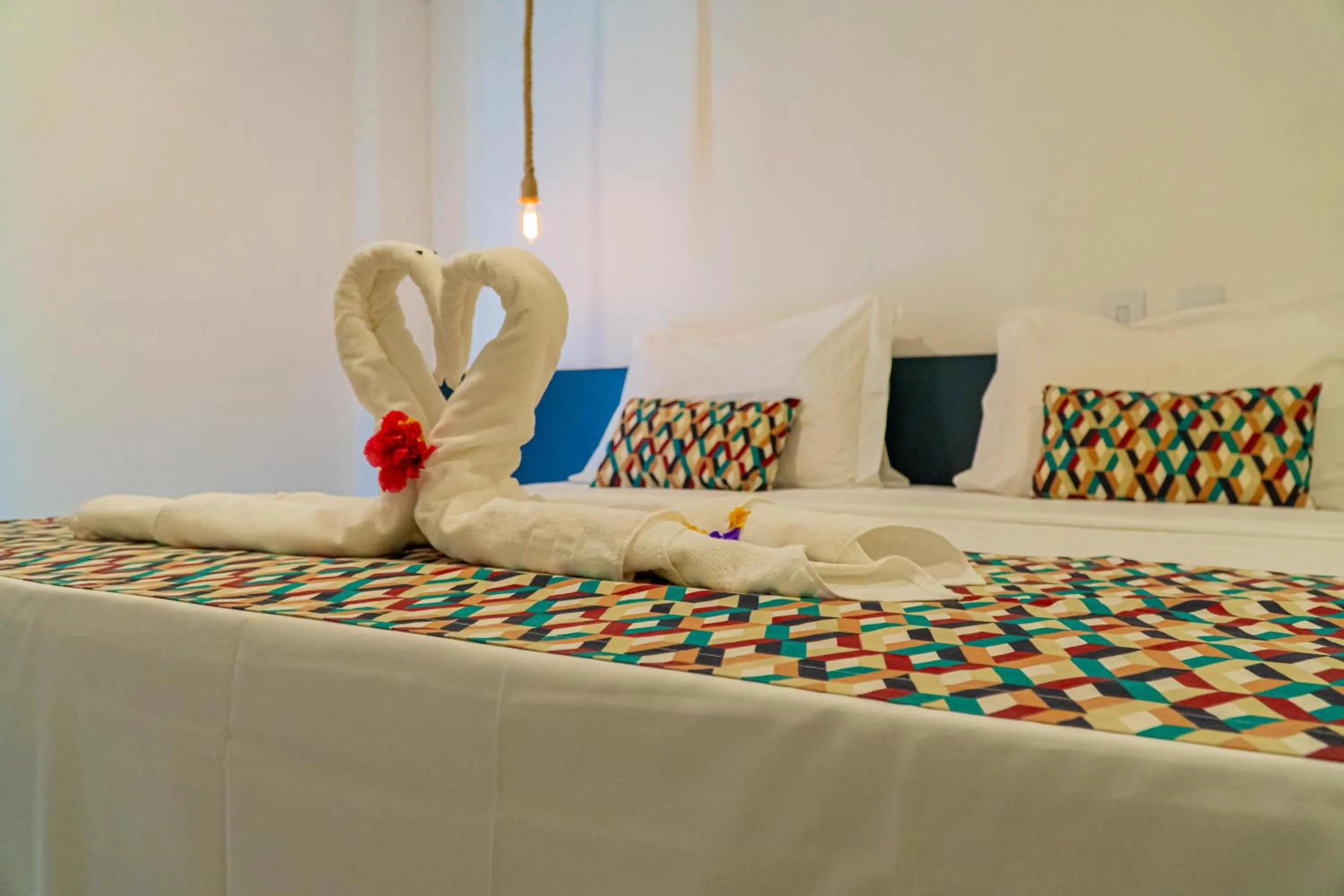 Bedroom, Bed in Malia Resort By Mai