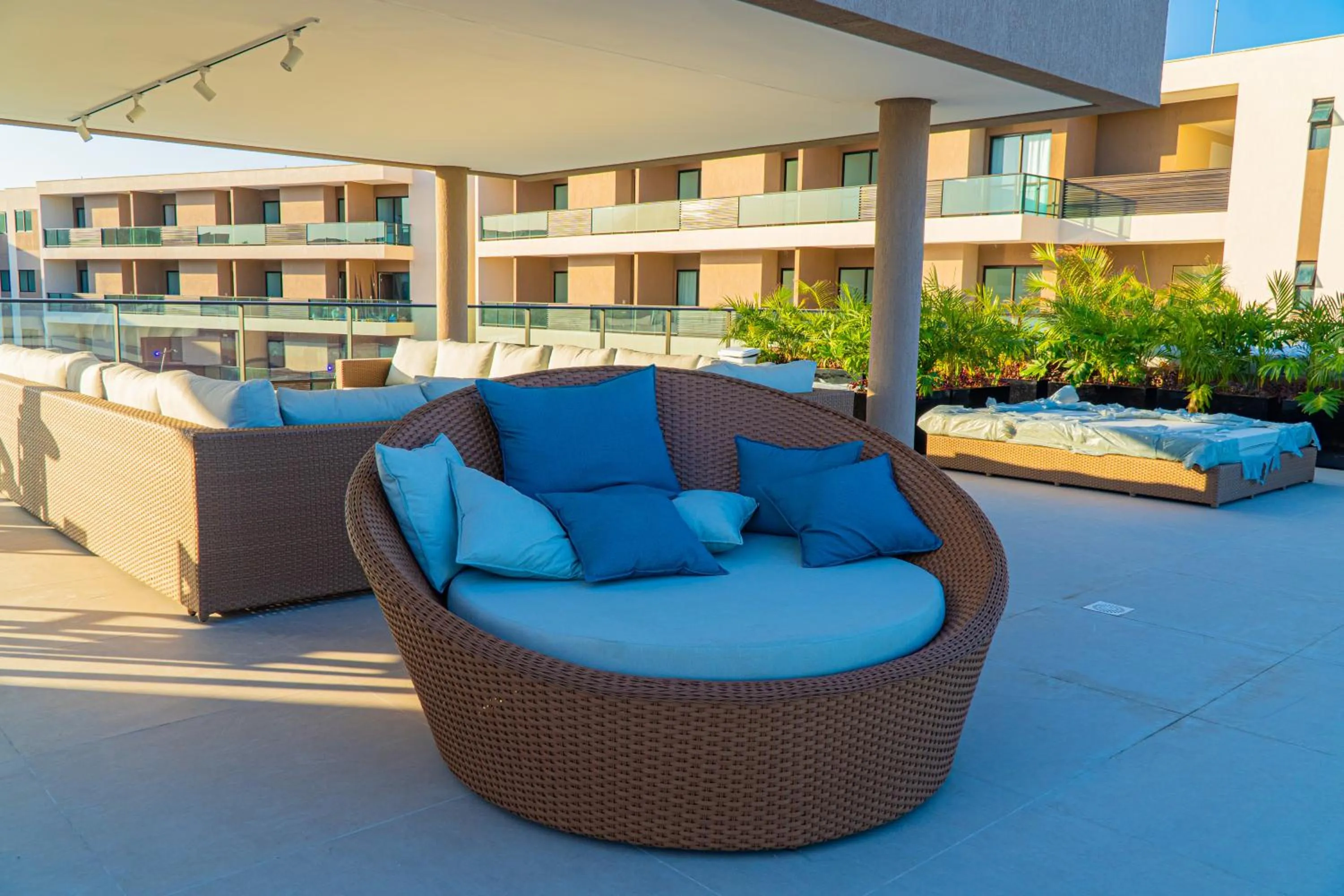 Seating area in Malia Resort By Mai