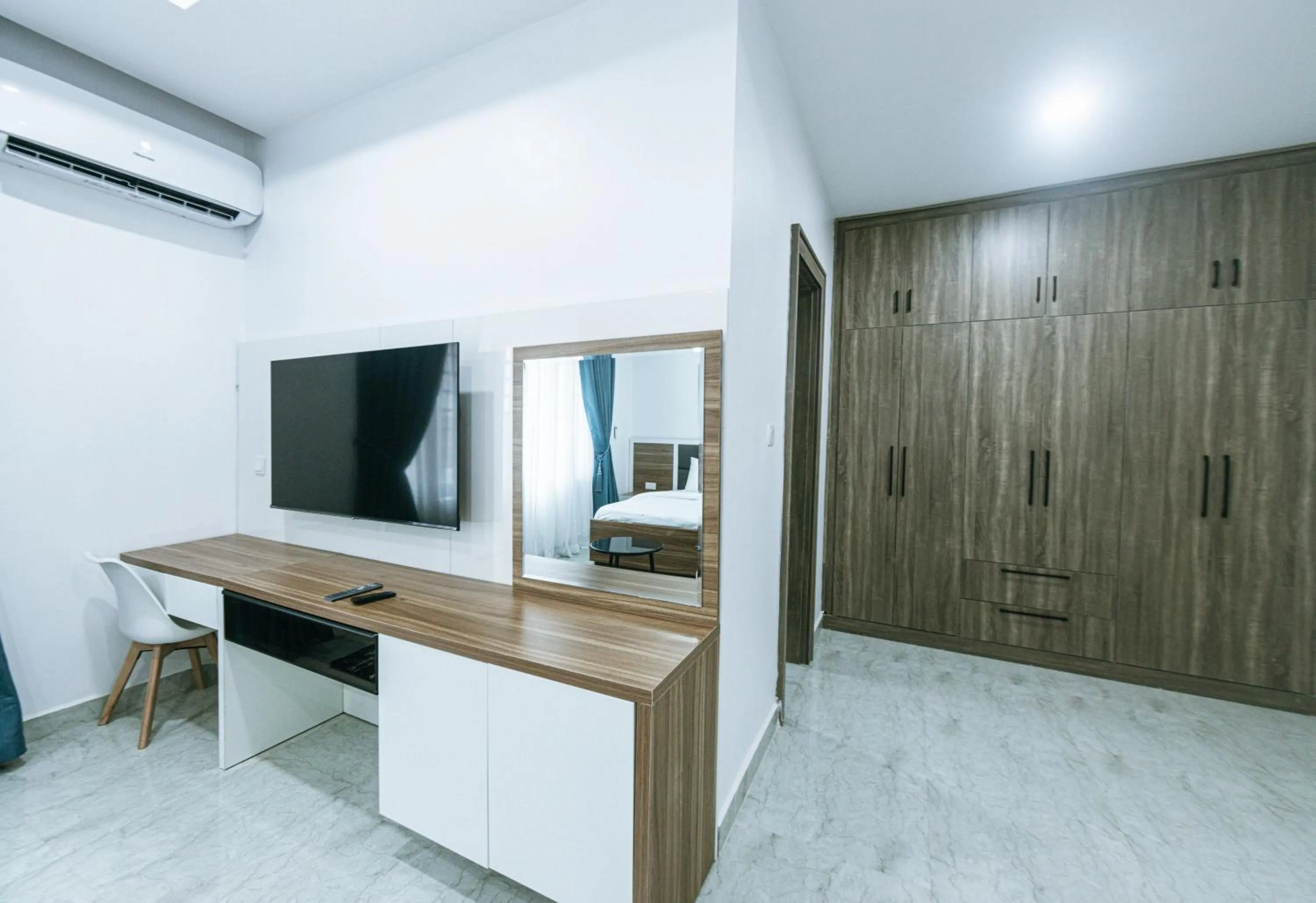 TV and multimedia, Bed in 5Blu Residence
