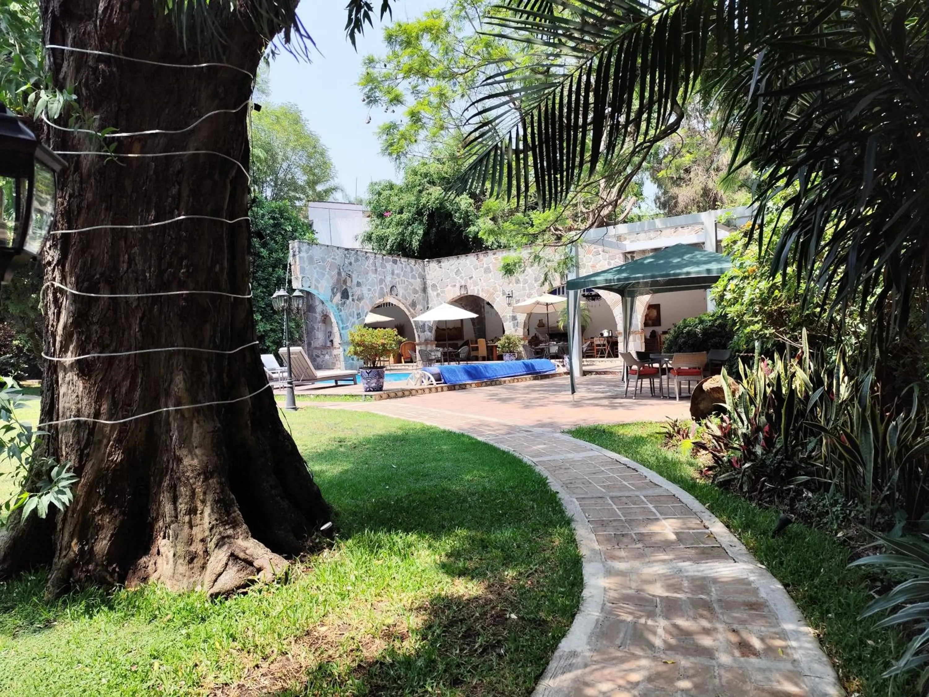 Property building in Casa de las Conchas Cuernavaca