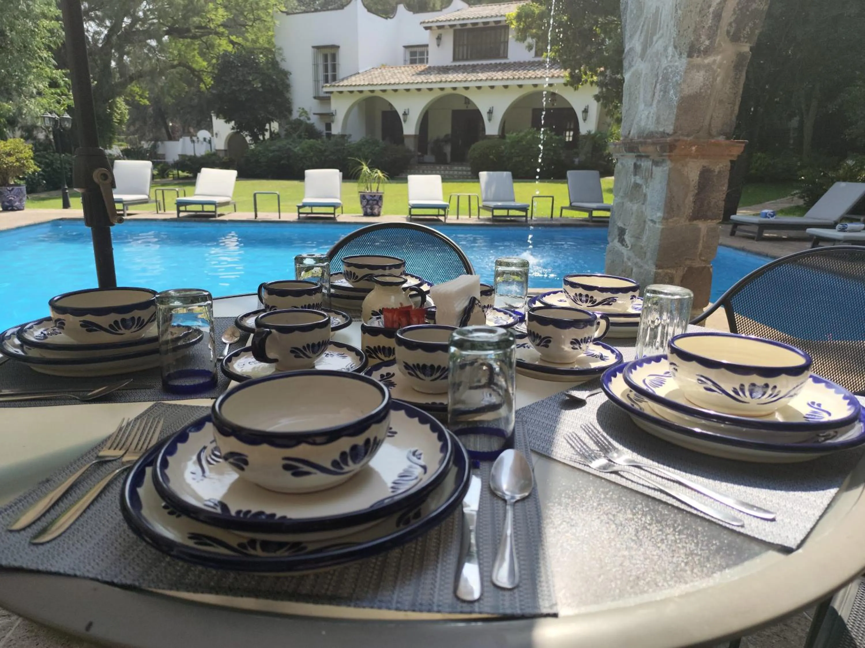 Patio in Casa de las Conchas Cuernavaca